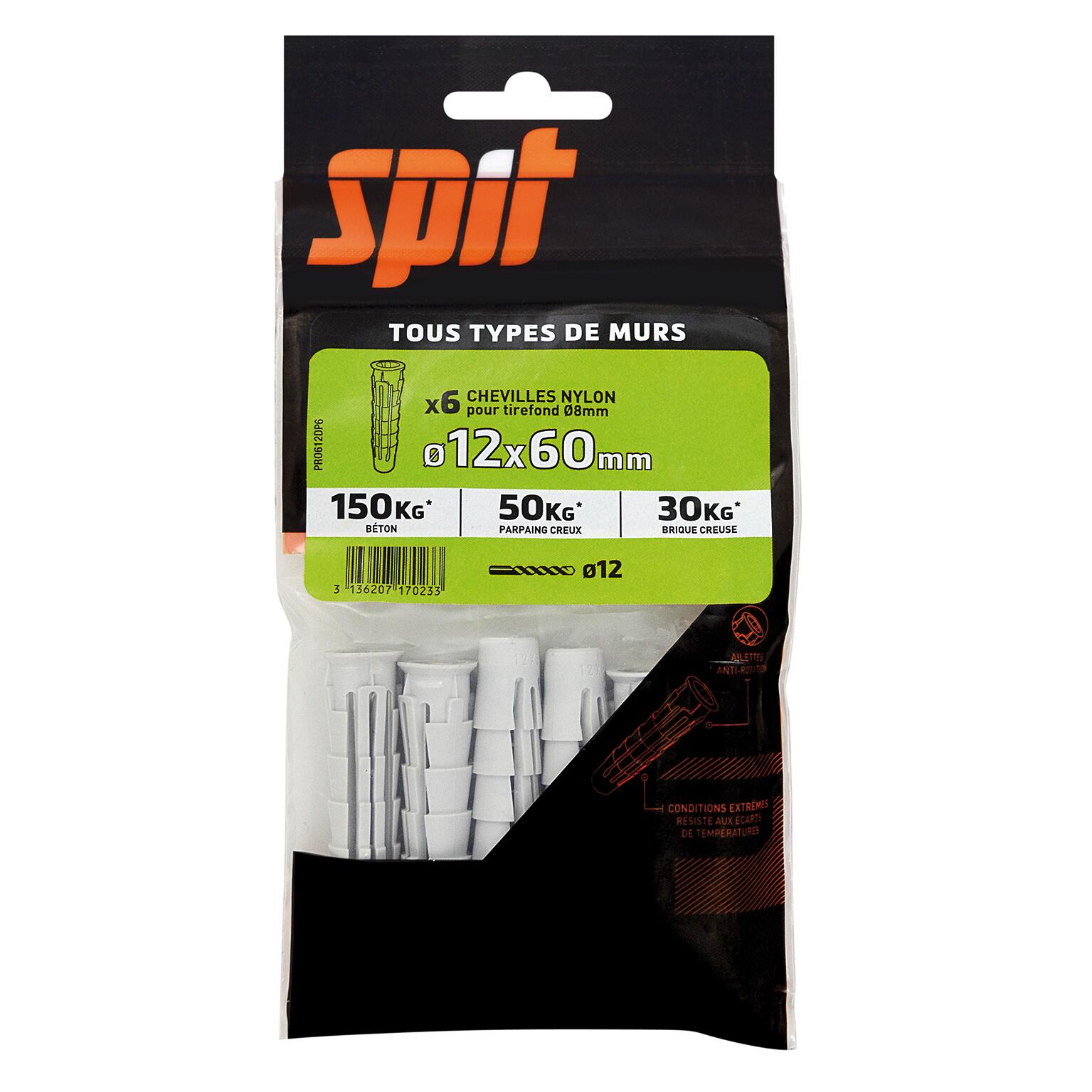 Cheville murale avec vis SPIT x L.60 mm - 3