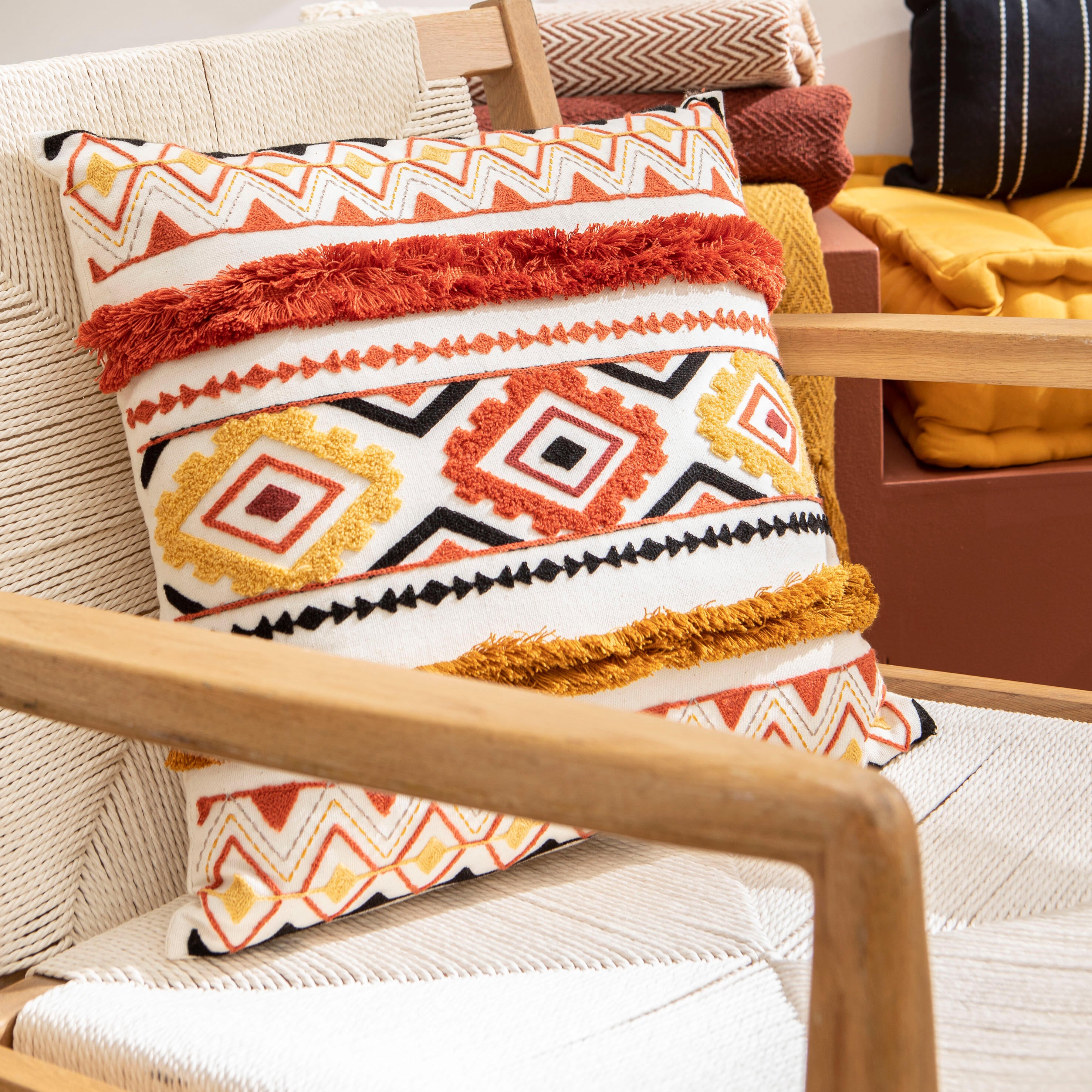 Cuscino INSPIRE Marrak multicolore 45 x 45 cm - 4