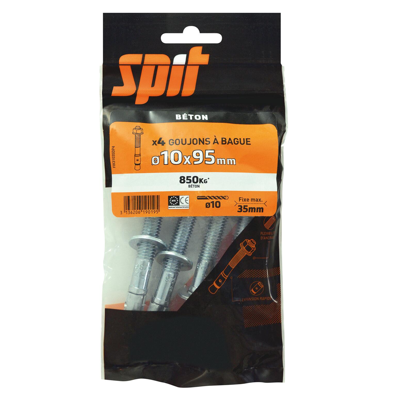 Cheville murale avec vis fix3 SPIT x L.95 mm - 3