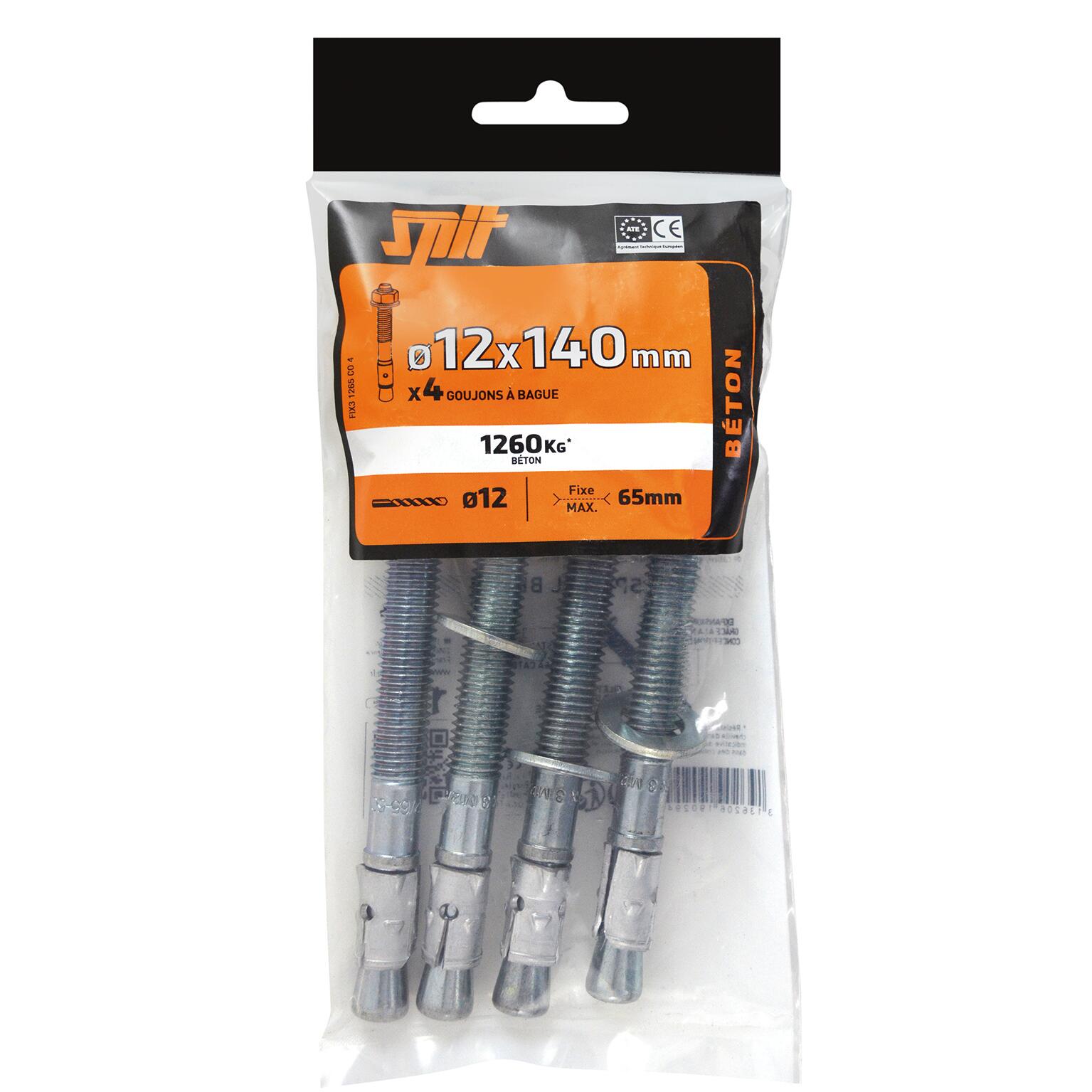 Cheville murale avec vis fix3 SPIT x L.140 mm - 3