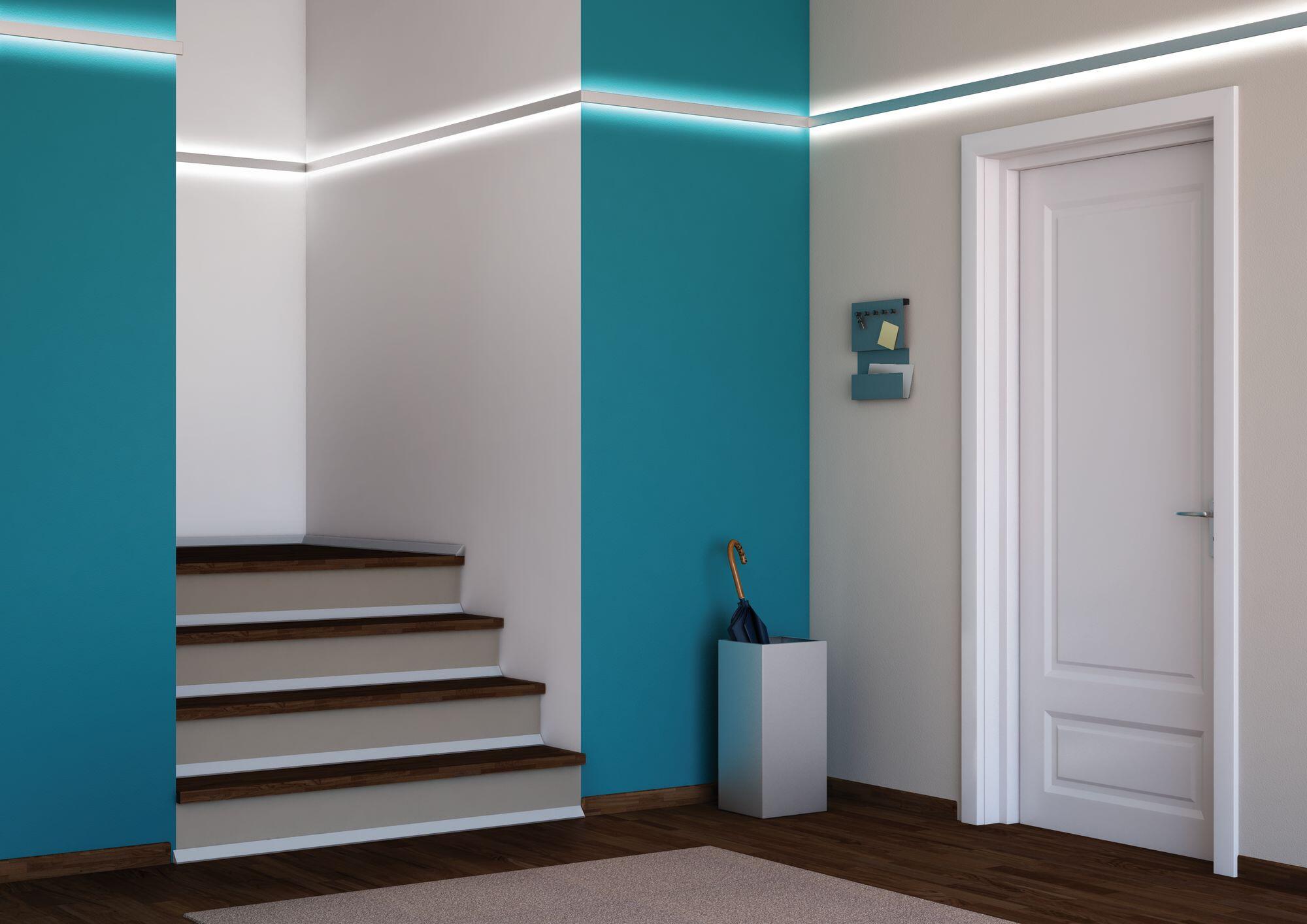 Profilé pour ruban LED L.1 m, Duo profil PAULMANN - 7