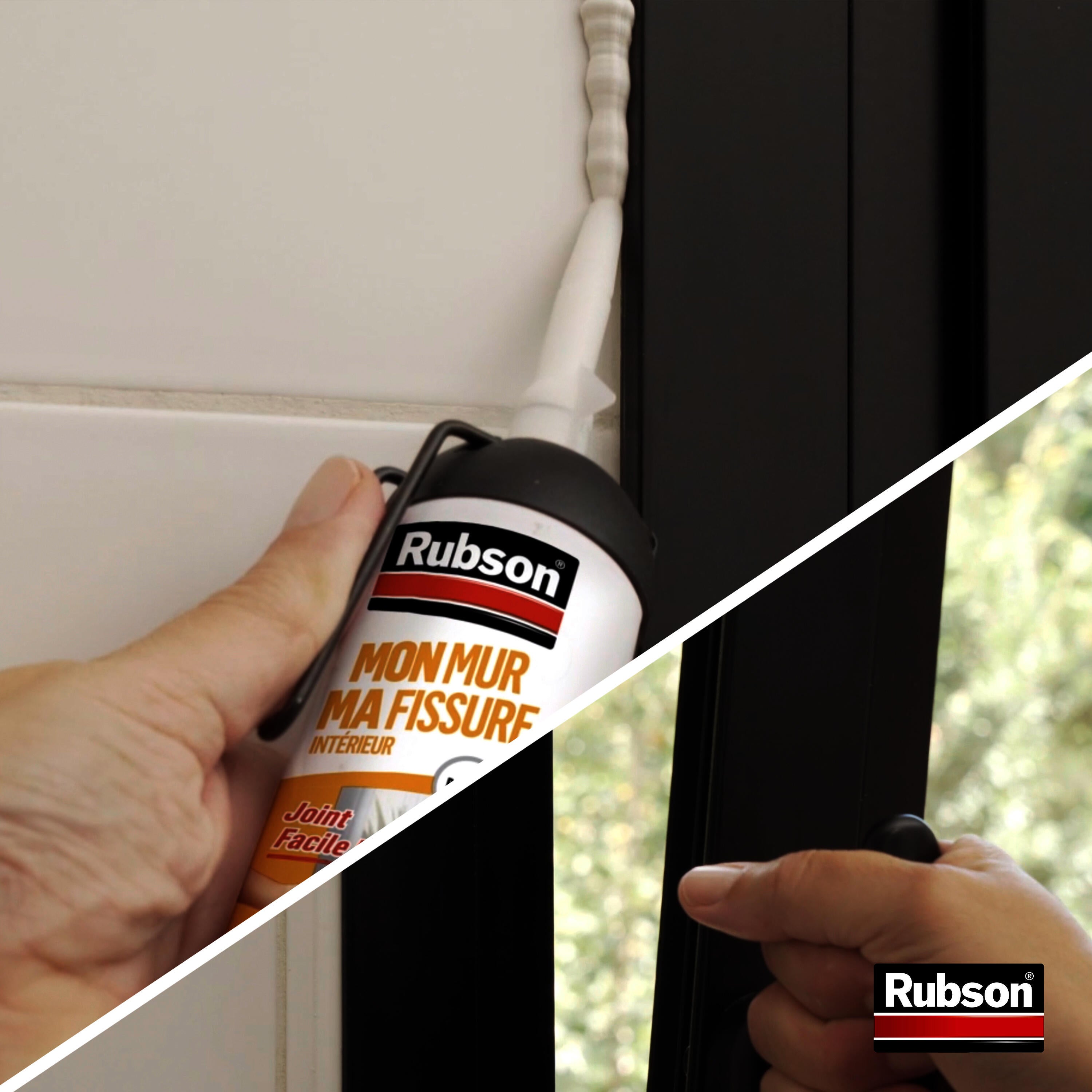 Mastic d'étanchéité Mon mur, ma fissure RUBSON blanc 100ml - 3