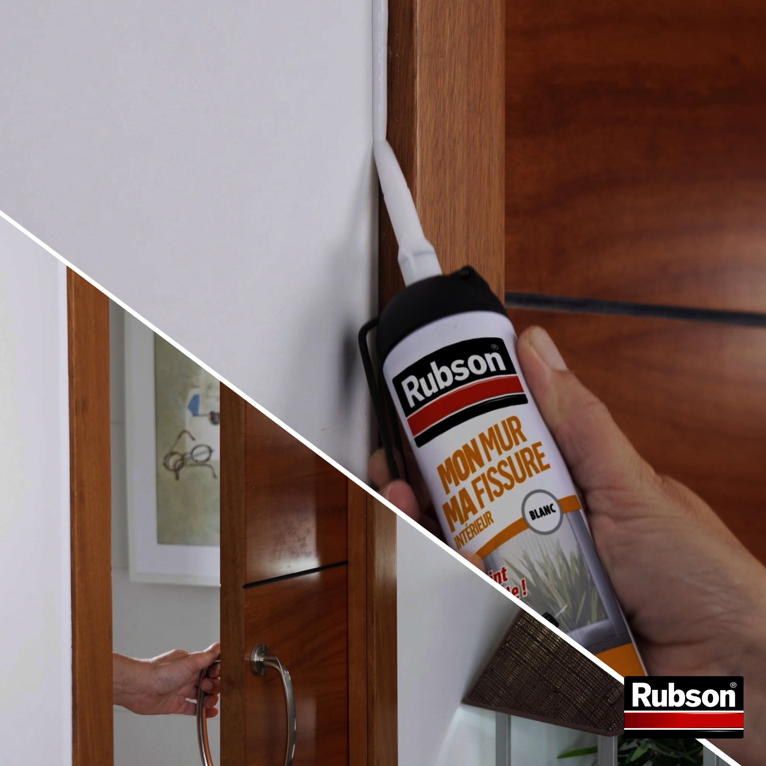 Mastic d'étanchéité Mon mur, ma fissure RUBSON blanc 200ml - 3