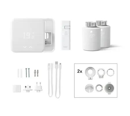 Kit de démarrage thermostat connecté et intelligent filaire TADO + 2 têtes - 5