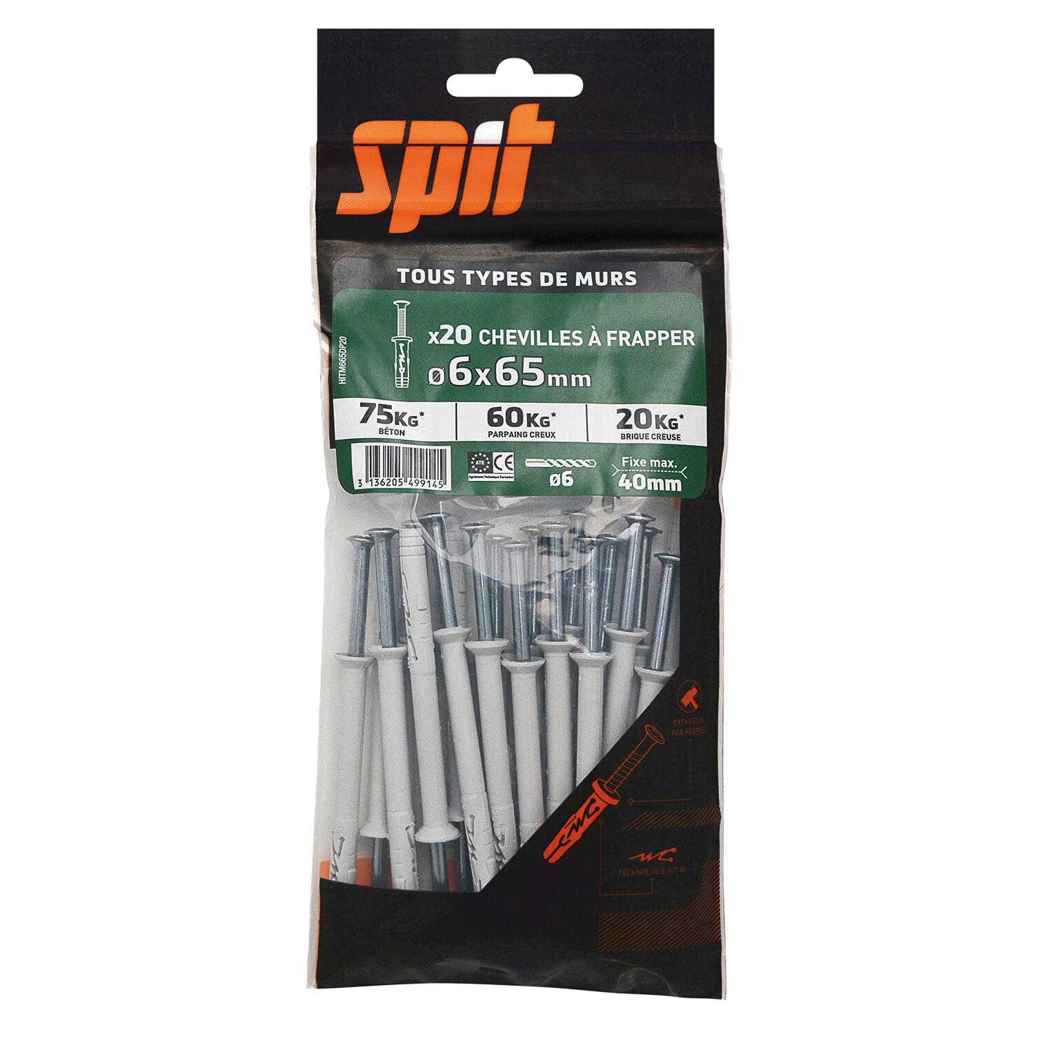 Cheville murale hit m SPIT x L.65 mm - 3