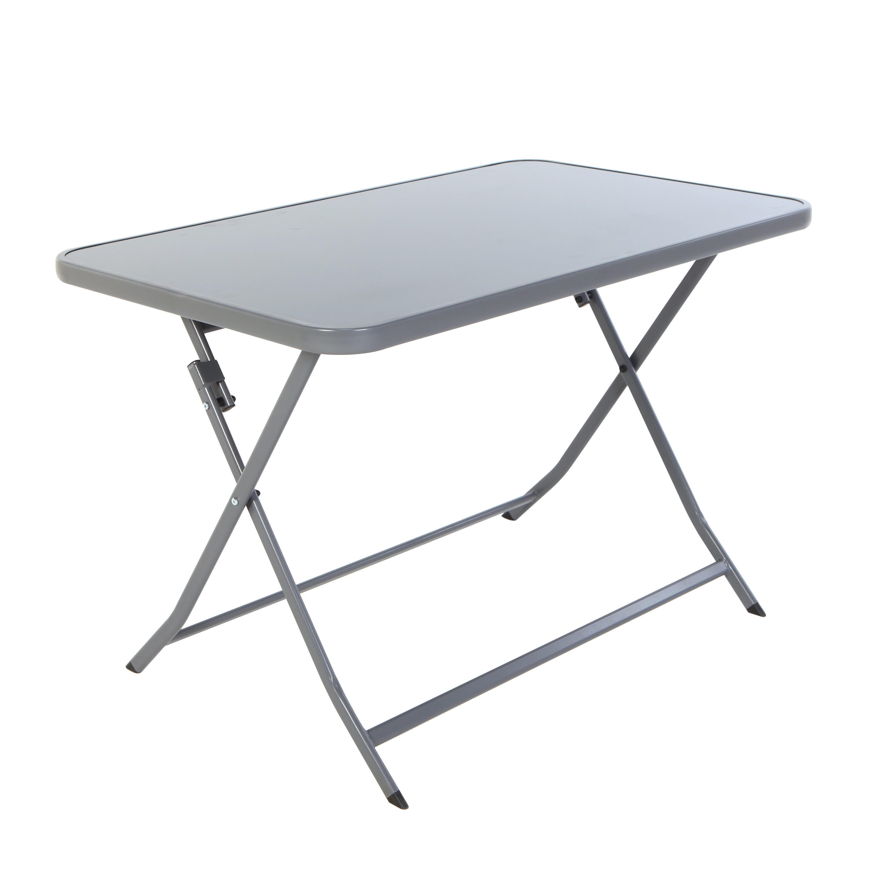 Table De Jardin Pliante En Aluminium Gris - Marius - Table de jardin BUT Table De Jardin Pliante En Aluminium Gris - Marius - Table de jardin BUT