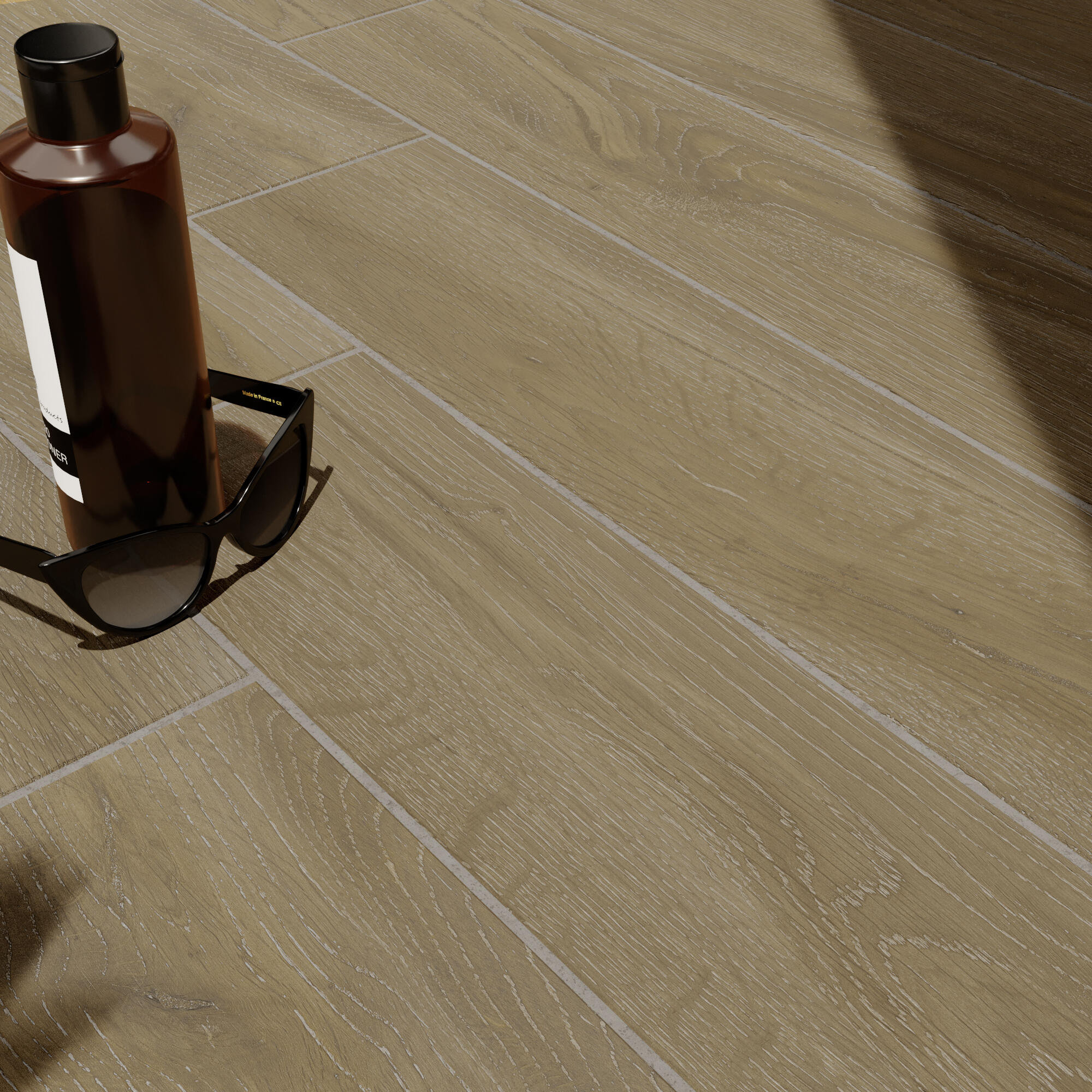 Lettino con cuscino e con ruote Arena NATERIAL in alluminio bianco e cuscino grigio 82 x 90 x 198 cm - 2