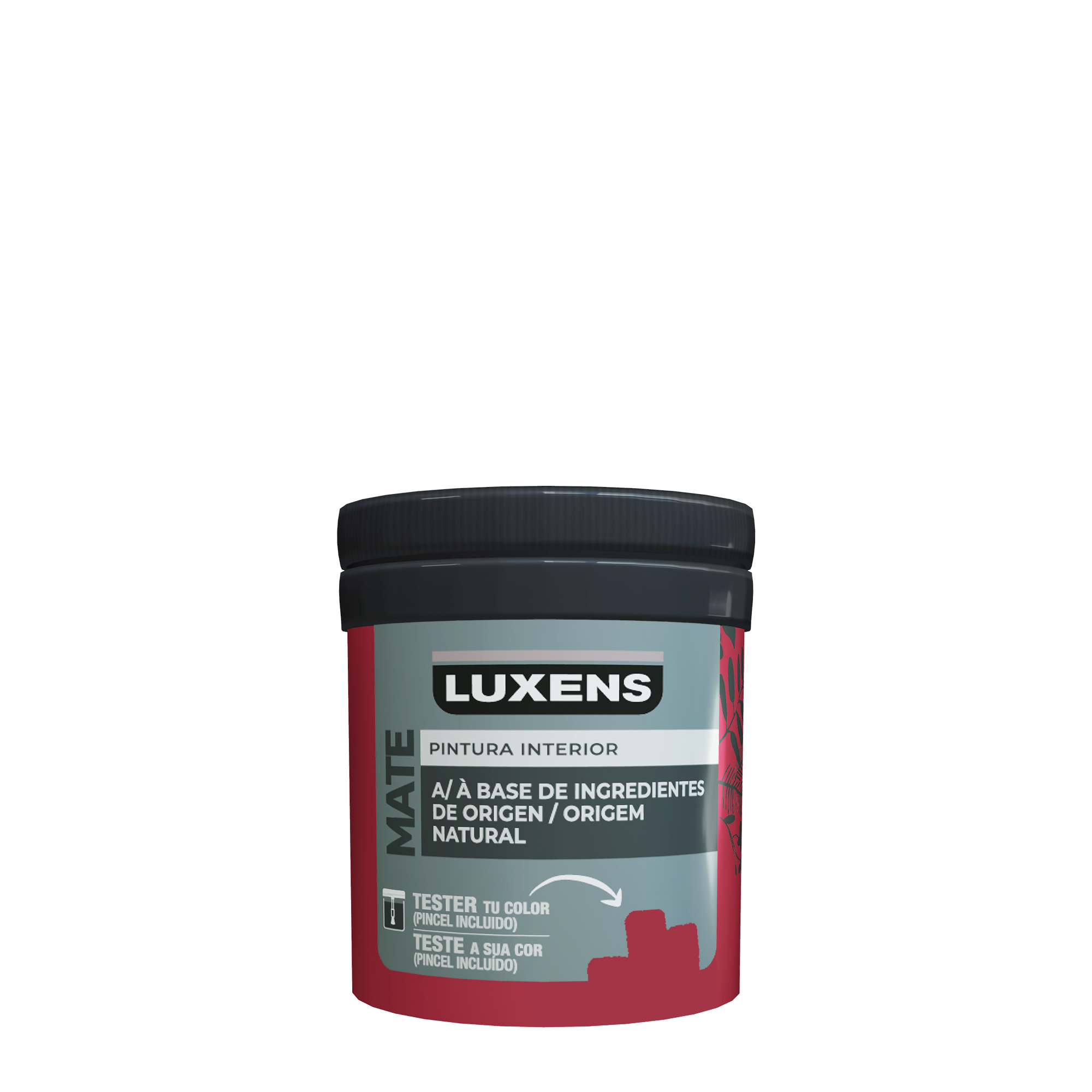 Tester de pintura Biobase LUXENS color litchi 2 mate 75ml para paredes y techos - 2