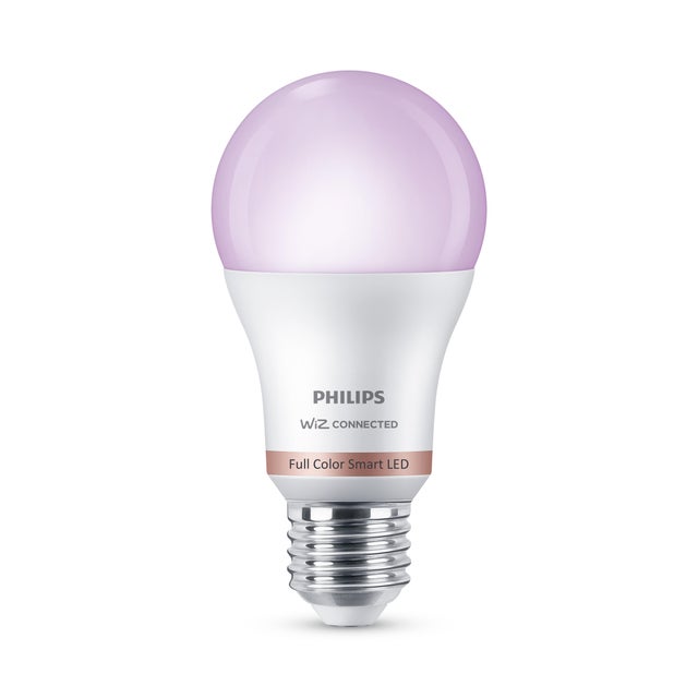 Ampoule led connectée E27, 806Lm = 60W, couleur changeante, PHILIPS SMART LED