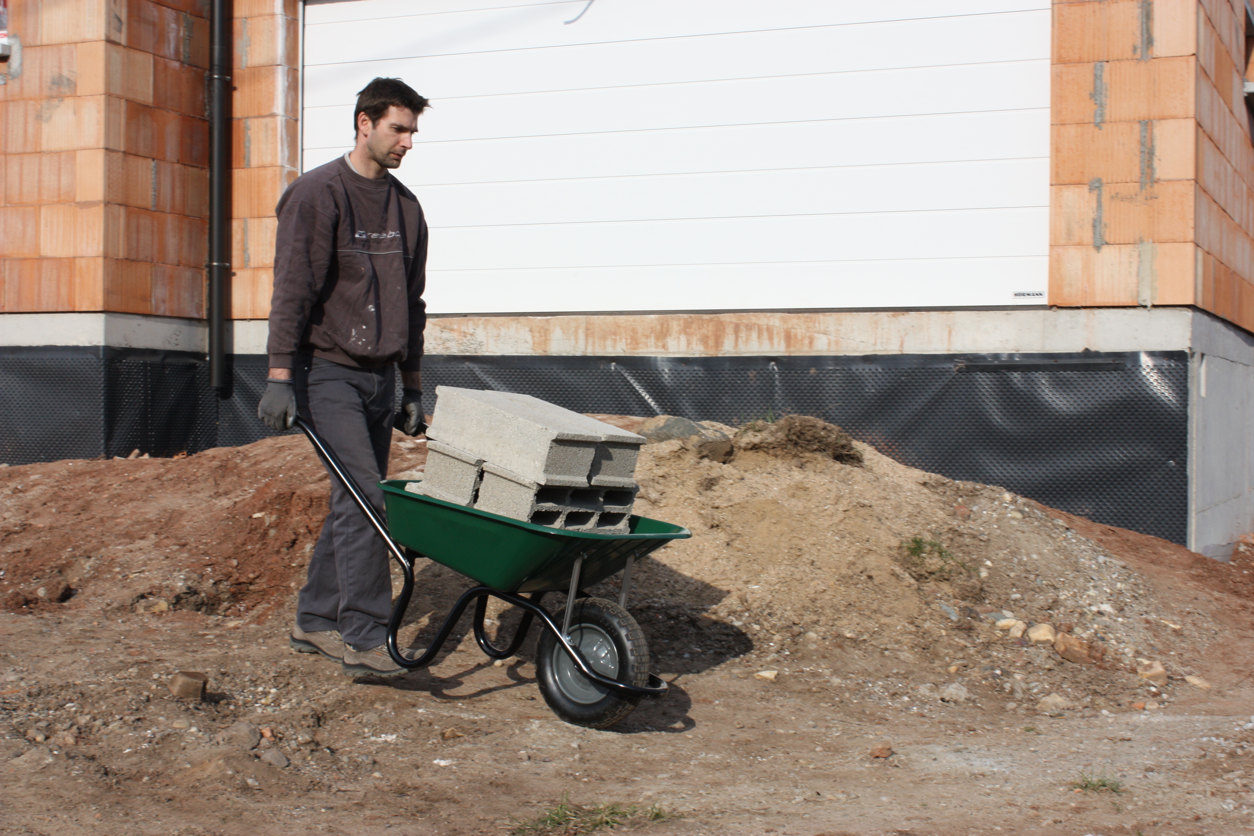 Brouette en Acier peint HAEMMERLIN, 90 l, 150 kg - 4