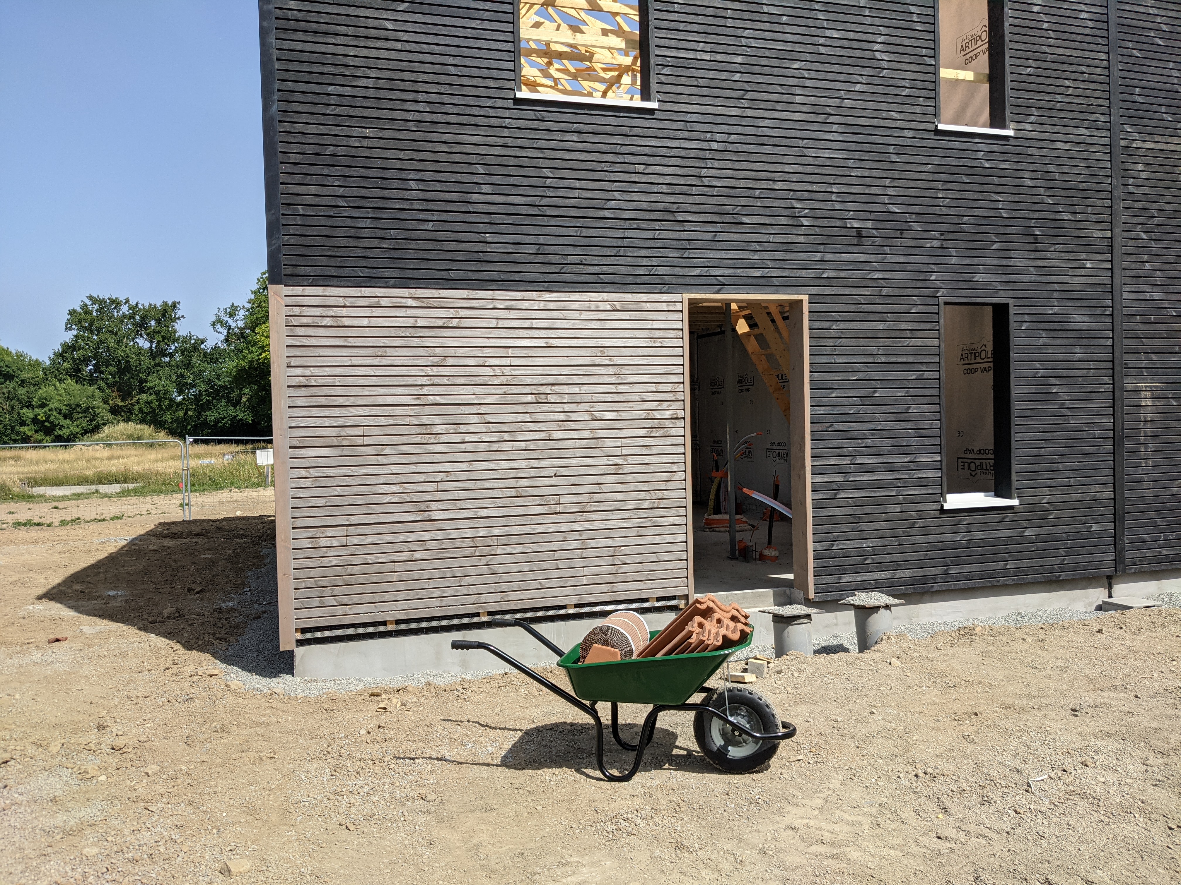 Brouette en Acier peint HAEMMERLIN, 90 l, 150 kg - 6