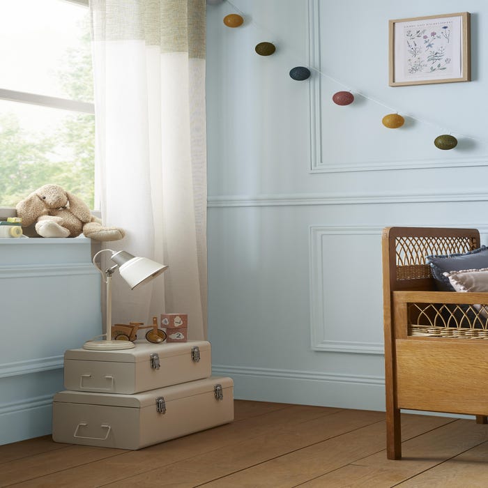 bleu ciel chambre bébé luxens