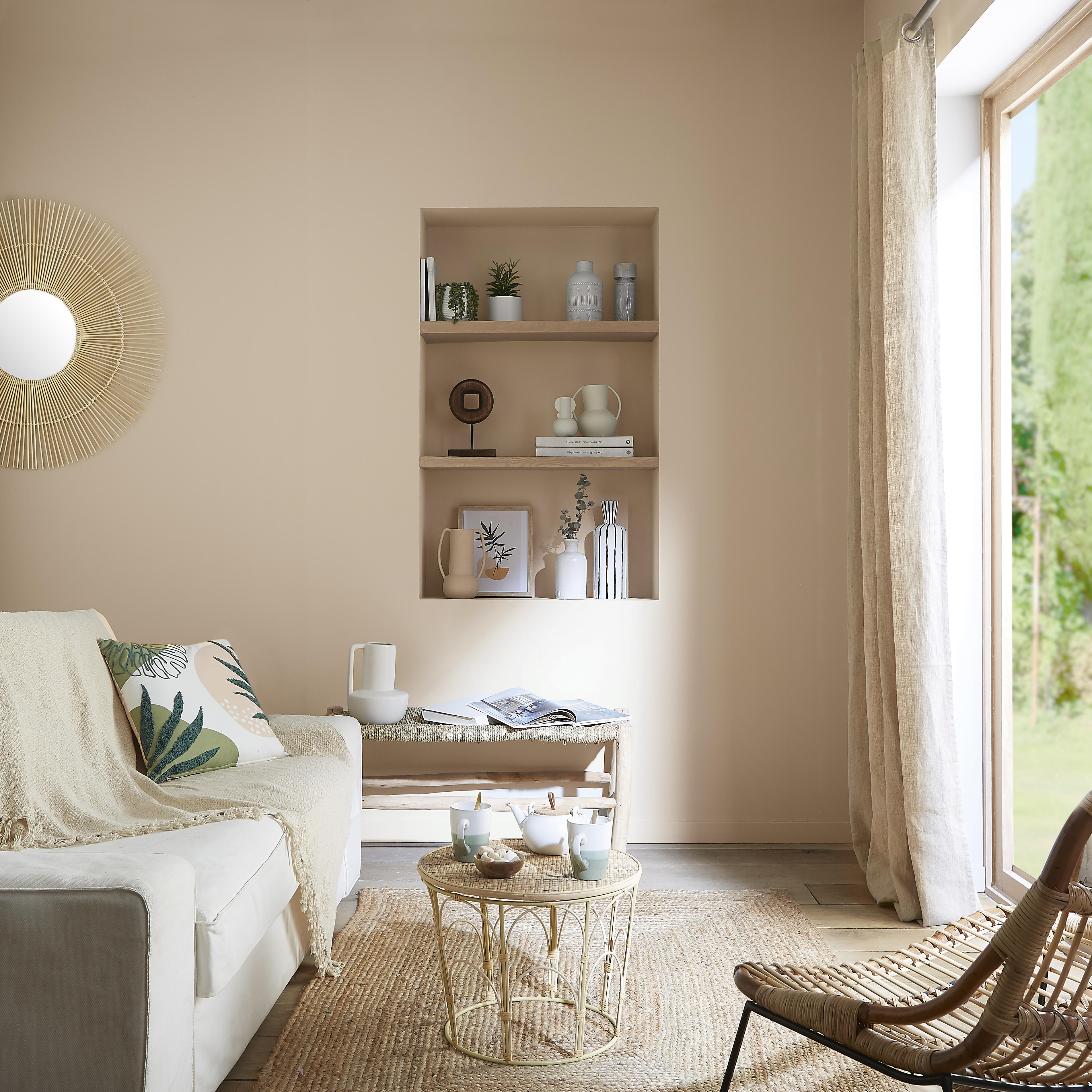 TERRA 5 LUXENS biosourcée beige foncé marron glacé couleur tendance - 1