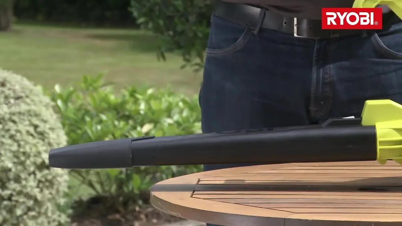 Présentation de l'Aspirateur souffleur broyeur électrique RYOBI Rbv3000csv