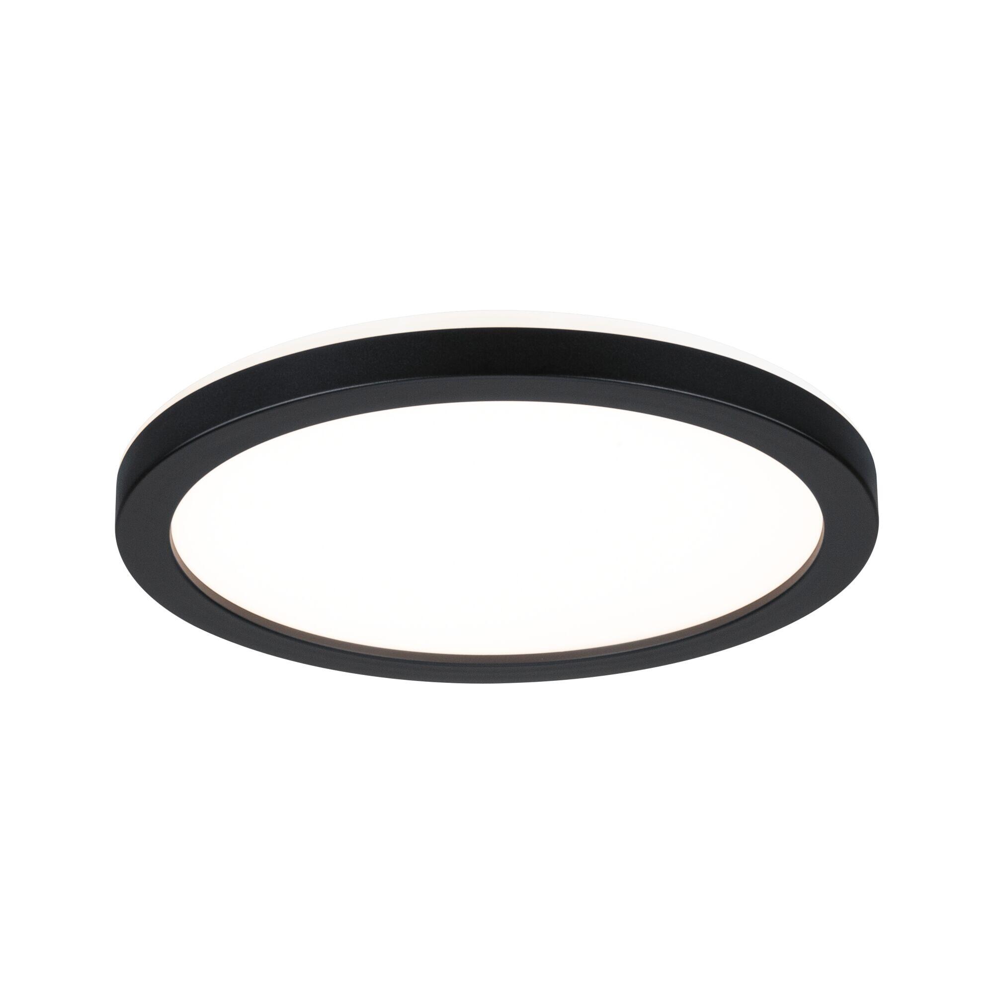 Panneau LED Atria D.19 cm, blanc chaud, noir PAULMANN - 6