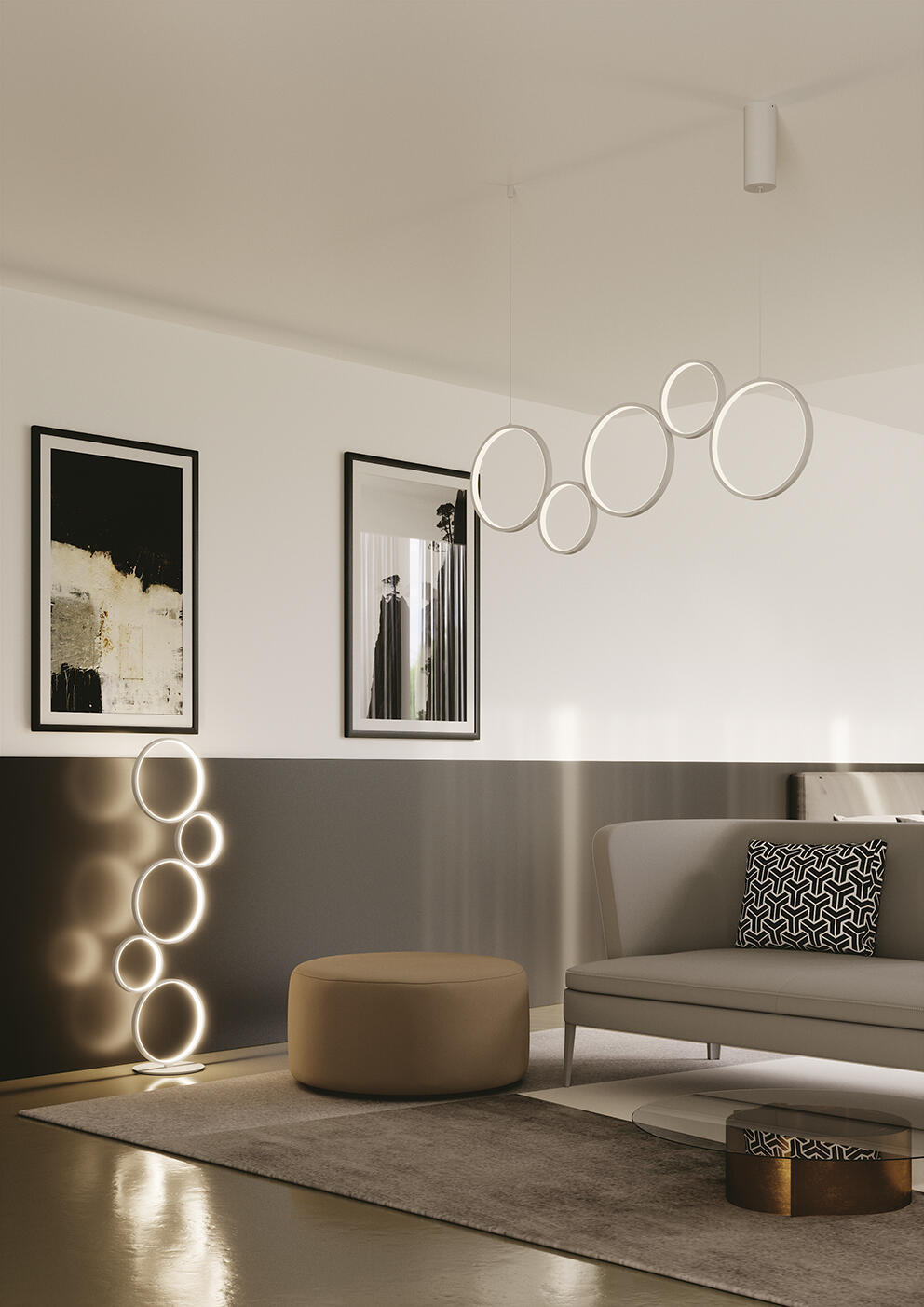 Lampada Da Lavoro 2000 Lumen Con Treppiede - 6000 MAh, 3 Temperature Colore, Power Bank - Foto 8