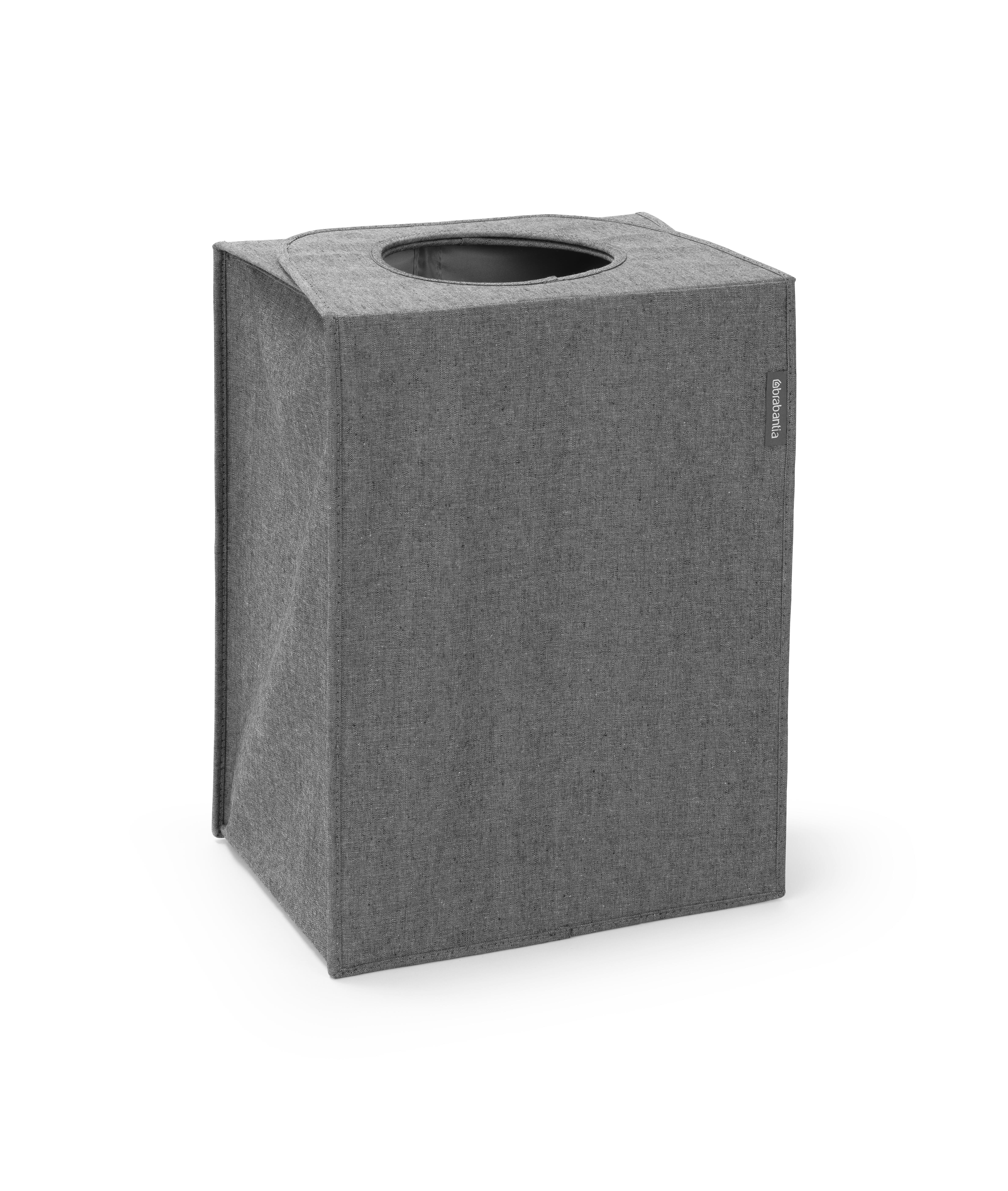 Cesto de ropa negro 55 l