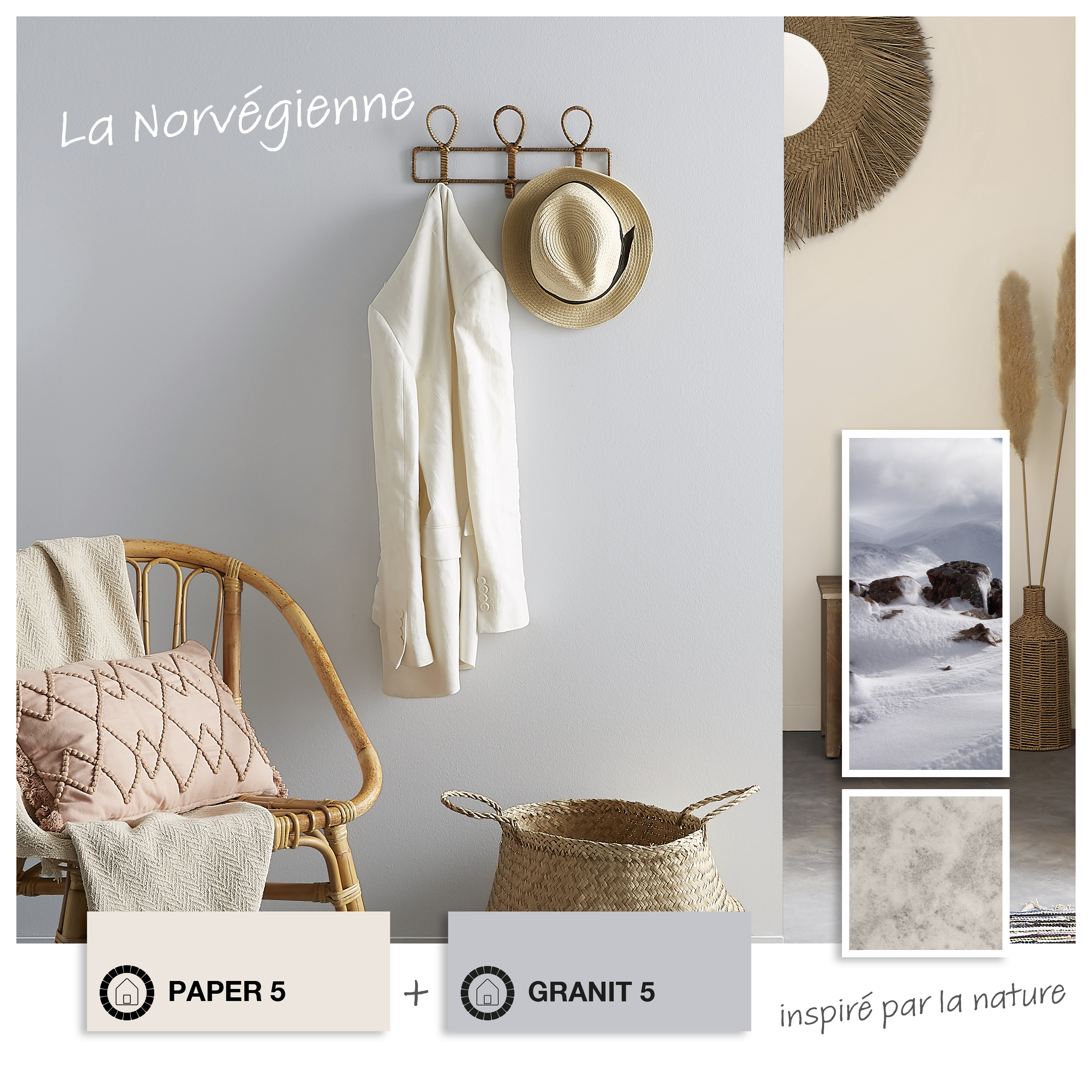 Testeur peinture mur, boiserie granit 5 mat LUXENS Biosourcée 75ml - 5