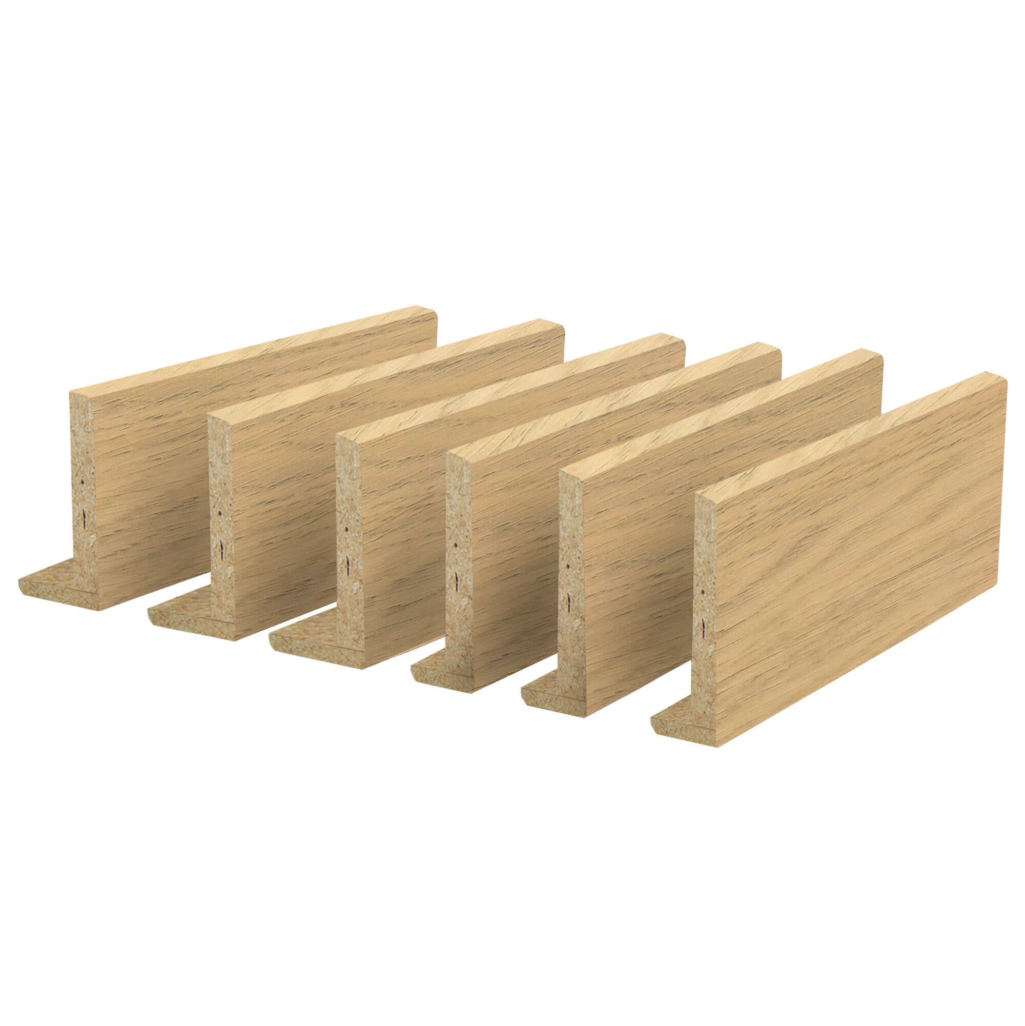 Kit de 6 tapetas extensible en l mdf roble miel puerta berna/oslo 7x5x220cm