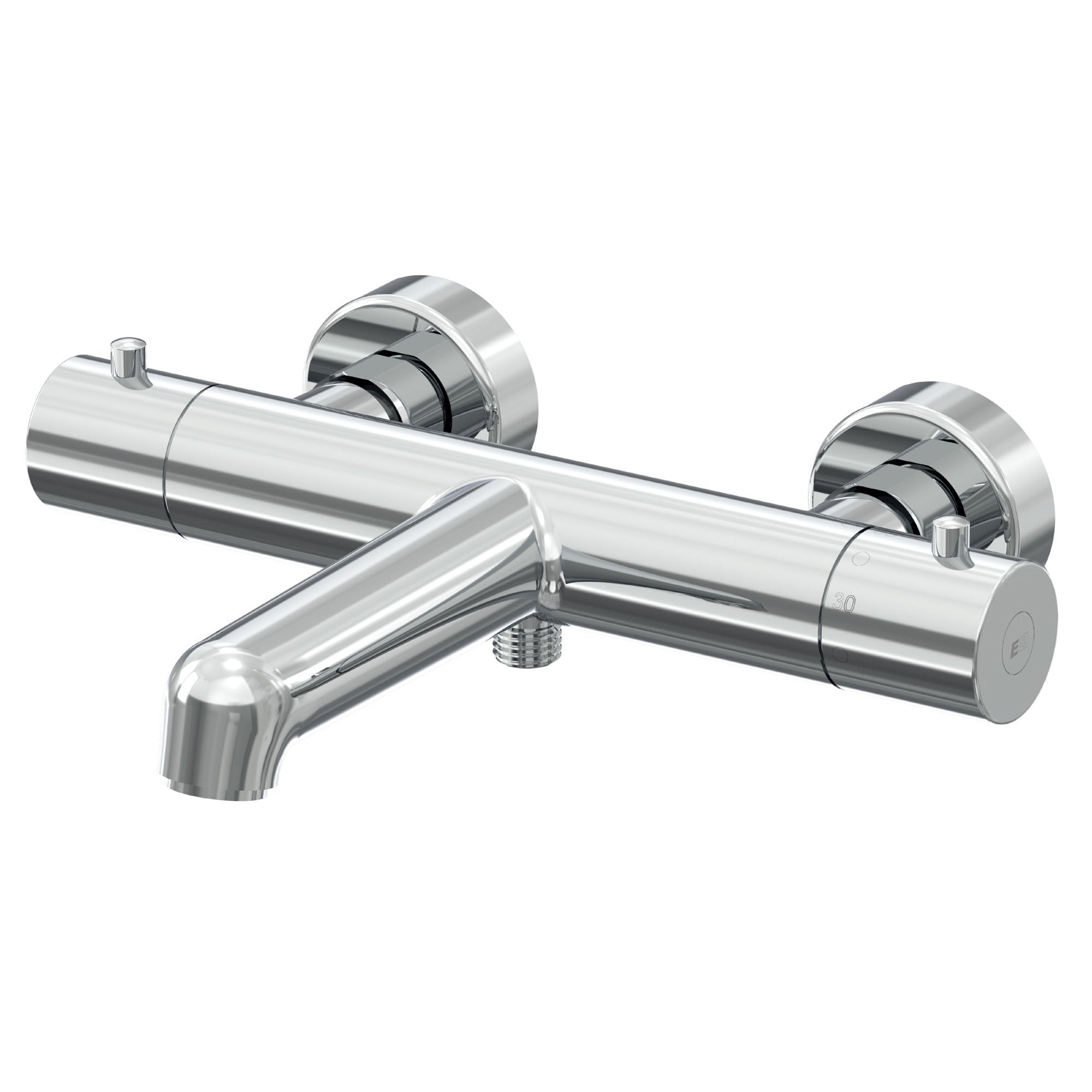 Grifo bañera termostático essebagno envol cromado