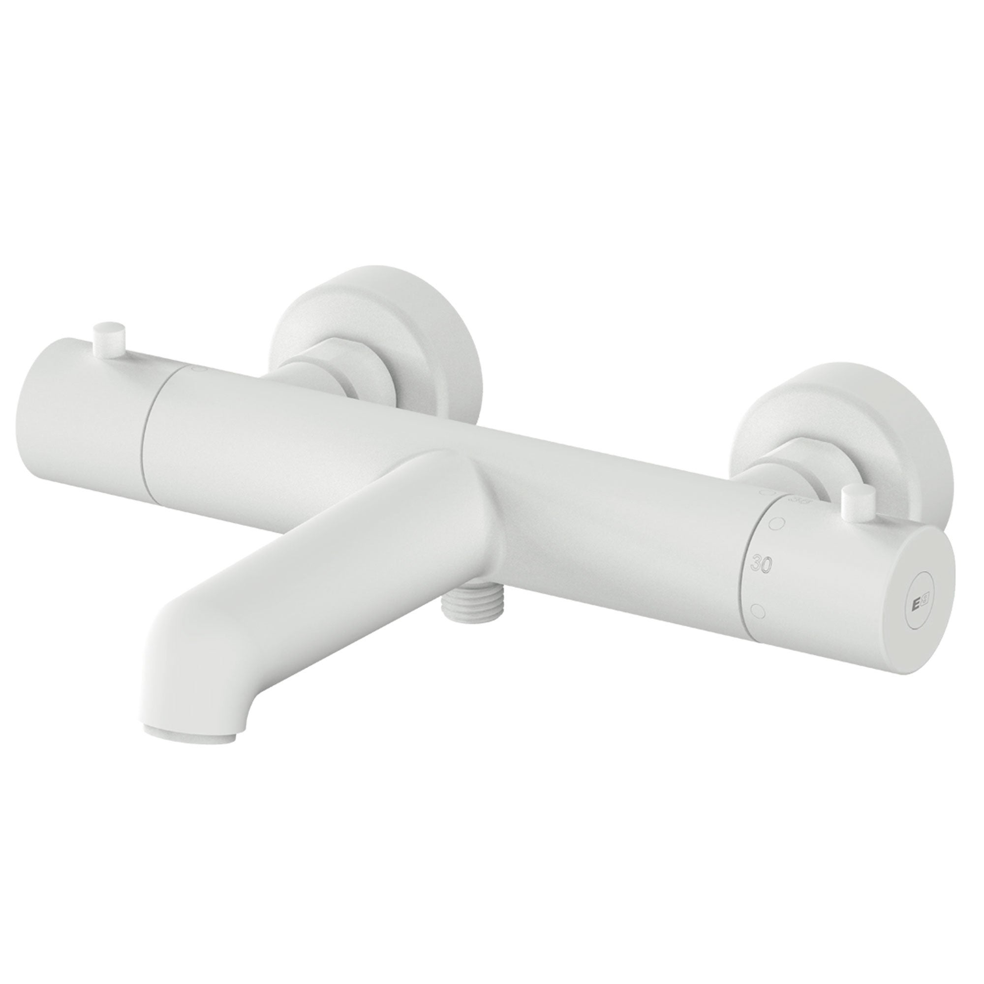 Grifo bañera termostático essebagno envol blanco