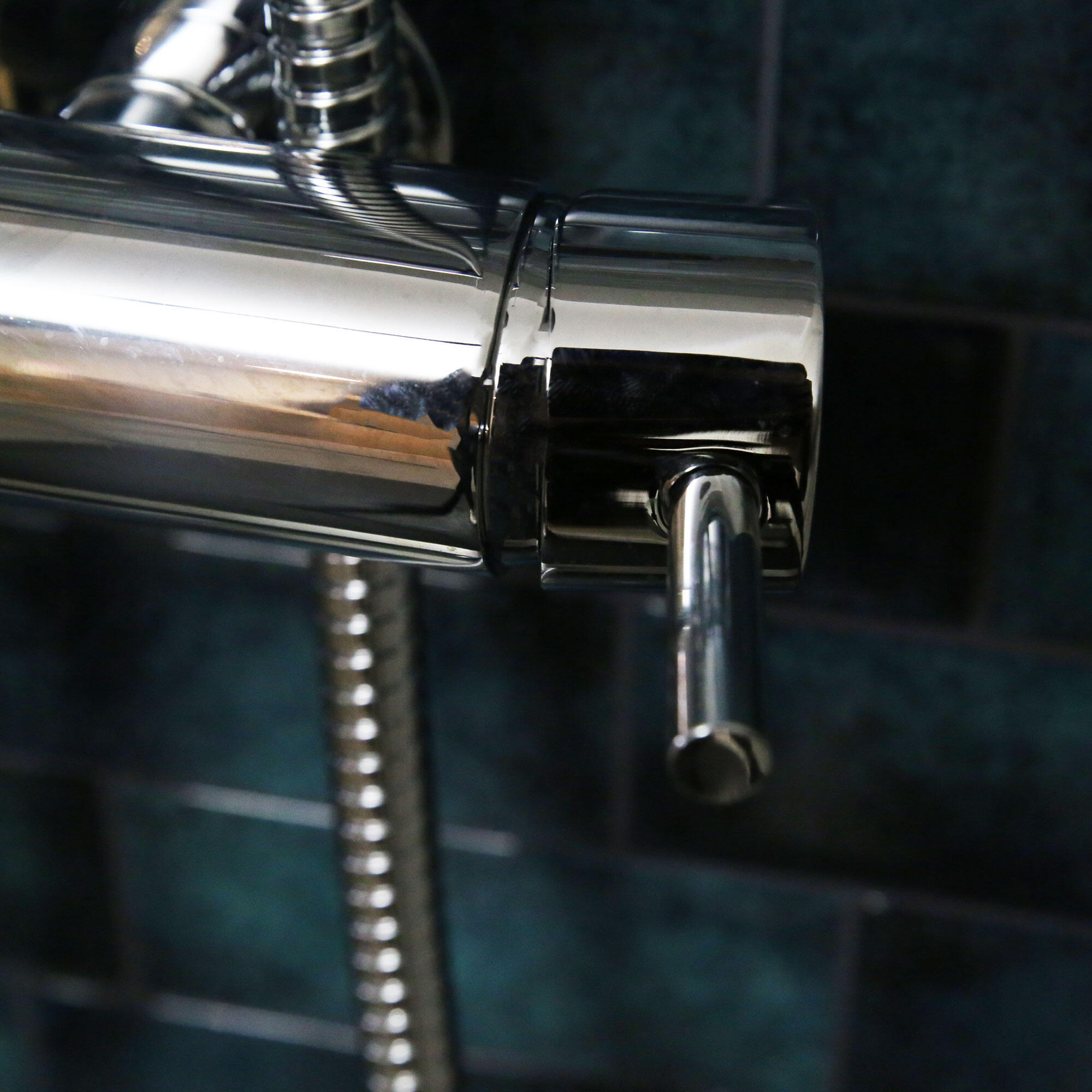 Conjunto de duche COM TORNEIRA MONOCOMANDO CROMADO - 11