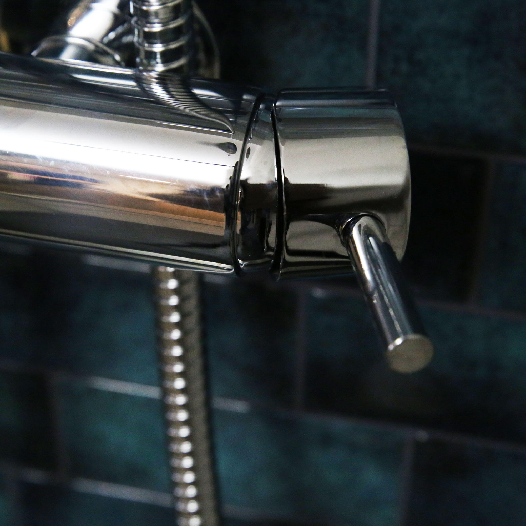 Conjunto de duche COM TORNEIRA MONOCOMANDO CROMADO - 12