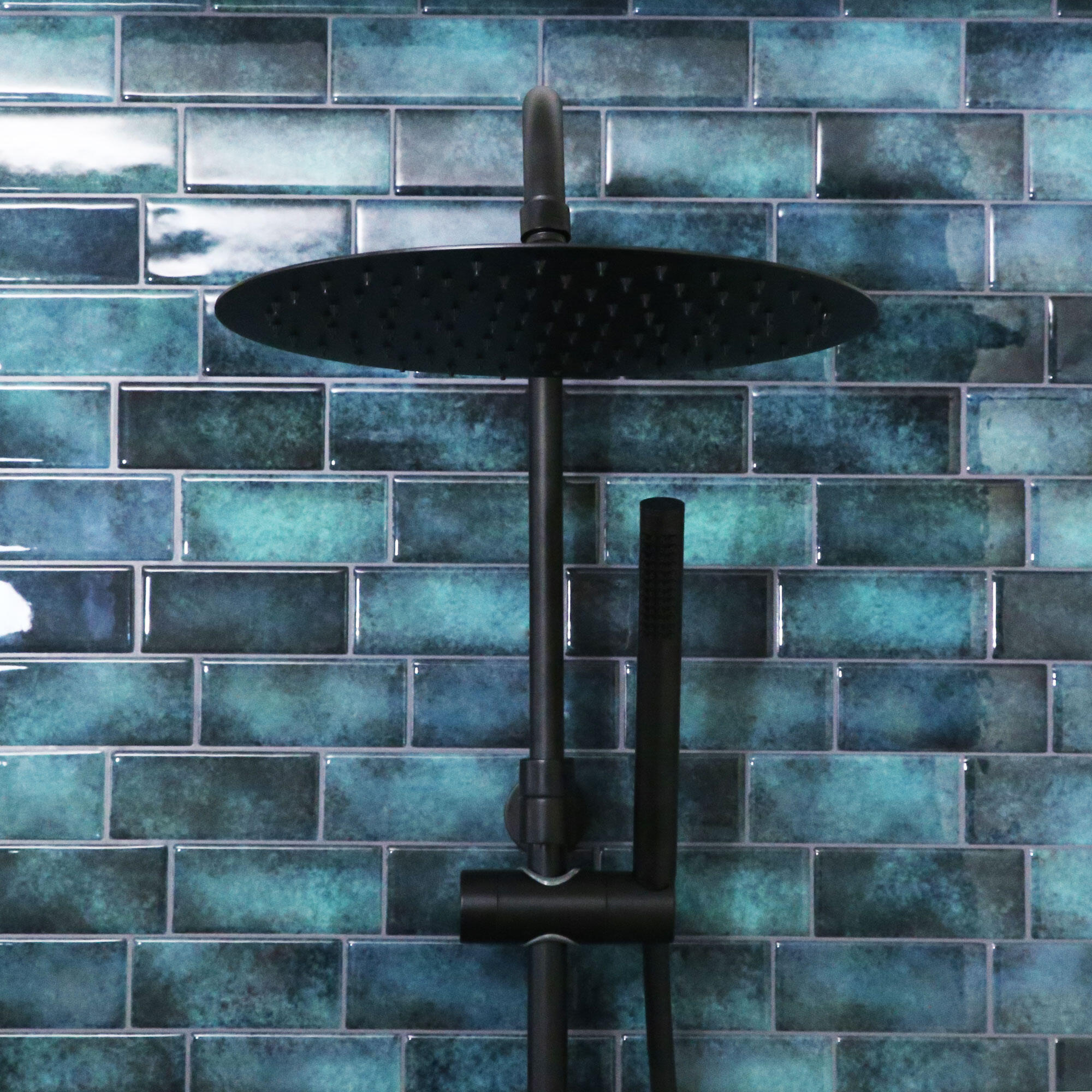 Columna de ducha monomando ESSEBAGNO Envol negro - 7