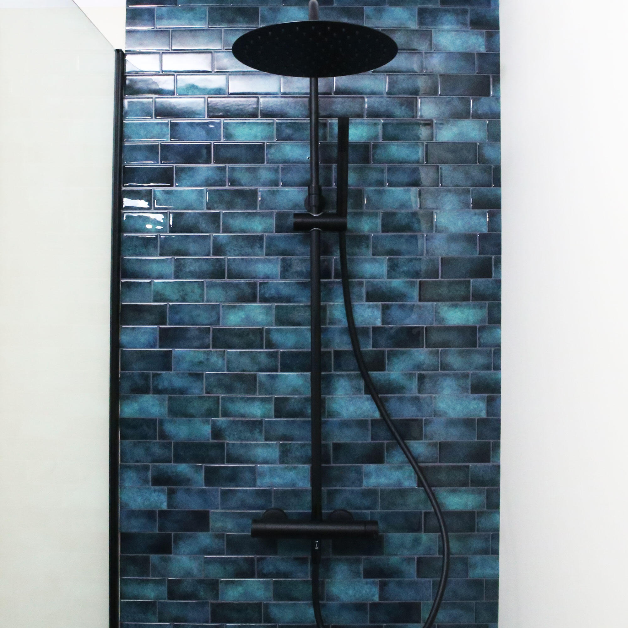 Columna de ducha monomando ESSEBAGNO Envol negro - 4