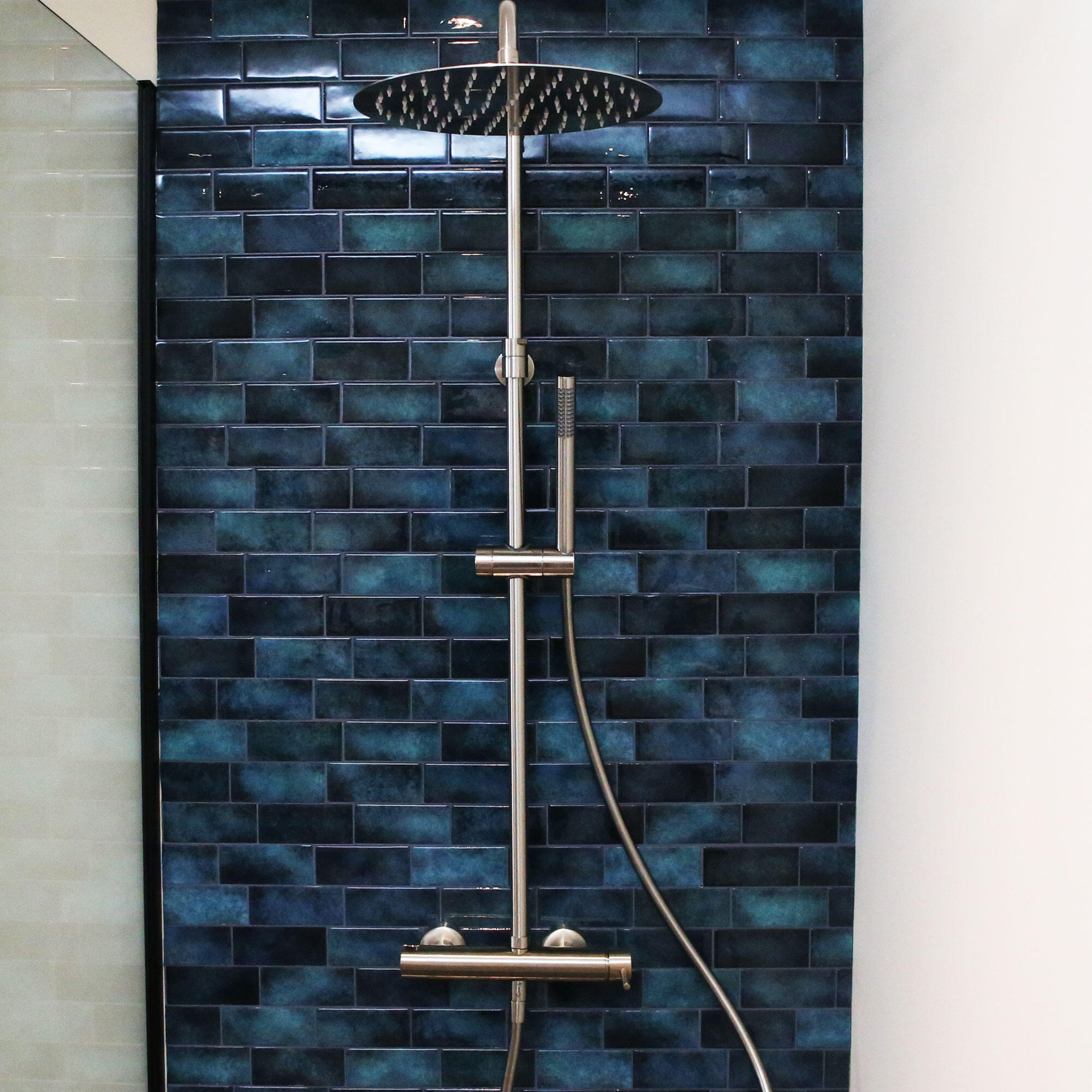 Conjunto de duche COM TORNEIRA MONOCOMANDO INOX - 3