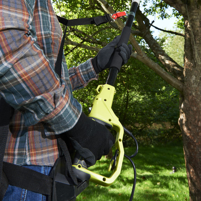 Combi élagueuse et taille-haies sur perche électrique RYOBI RP750450 - 4