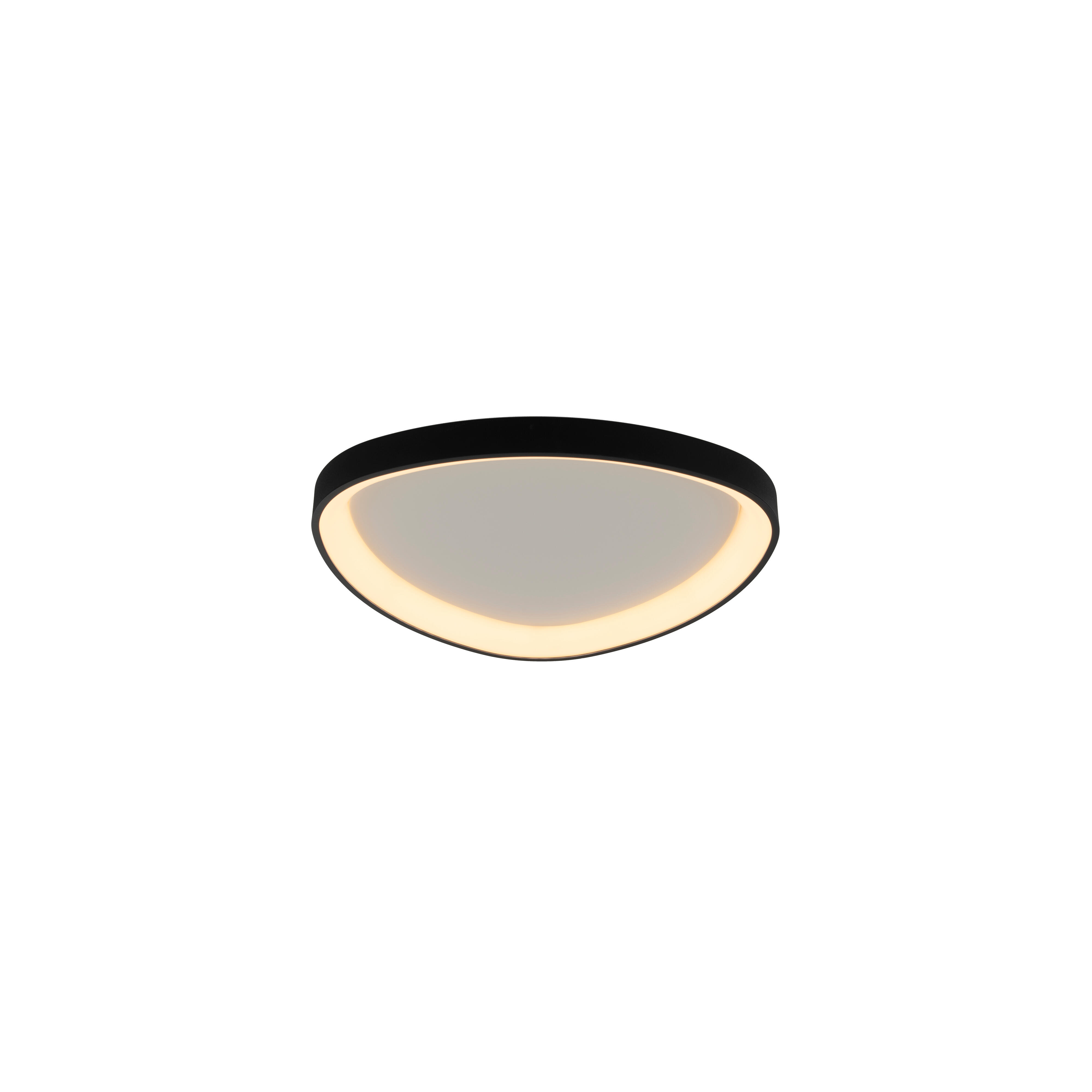 Plafón led niseko triangle 35w 3000k negro