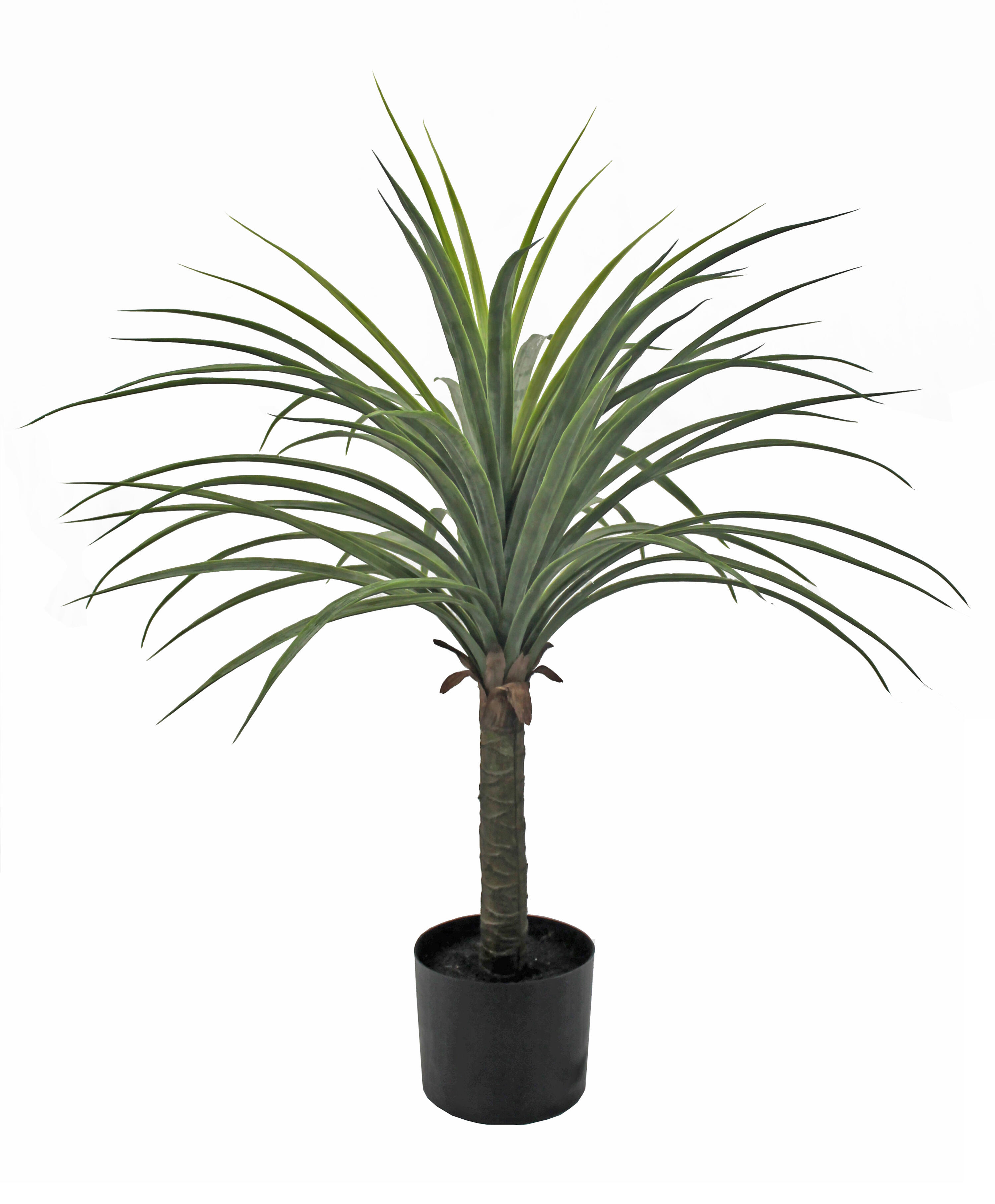 Planta artificial yuca de 85 cm de altura en maceta de 20 cm