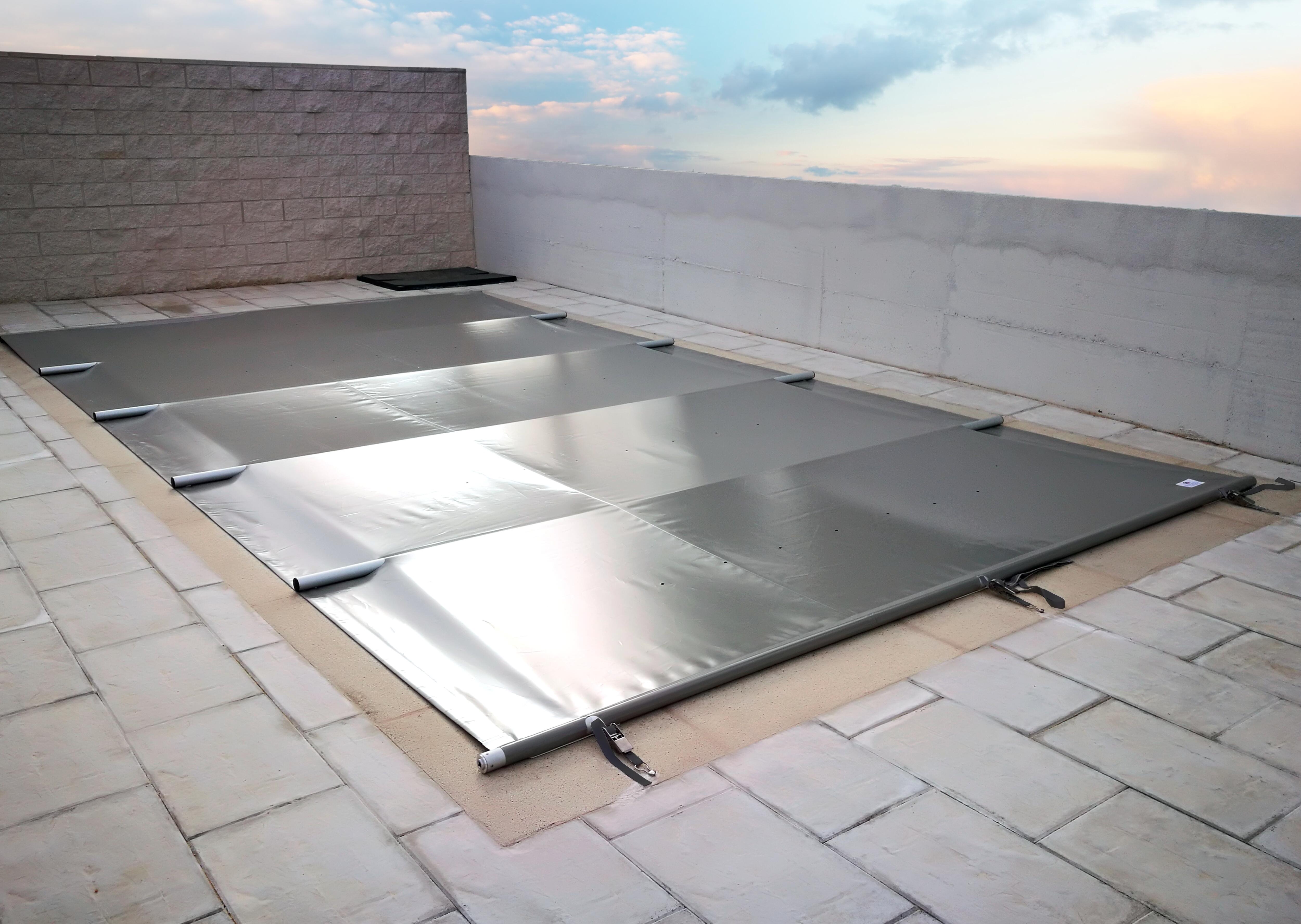 Cubierta de barras a medida para piscina ion pure