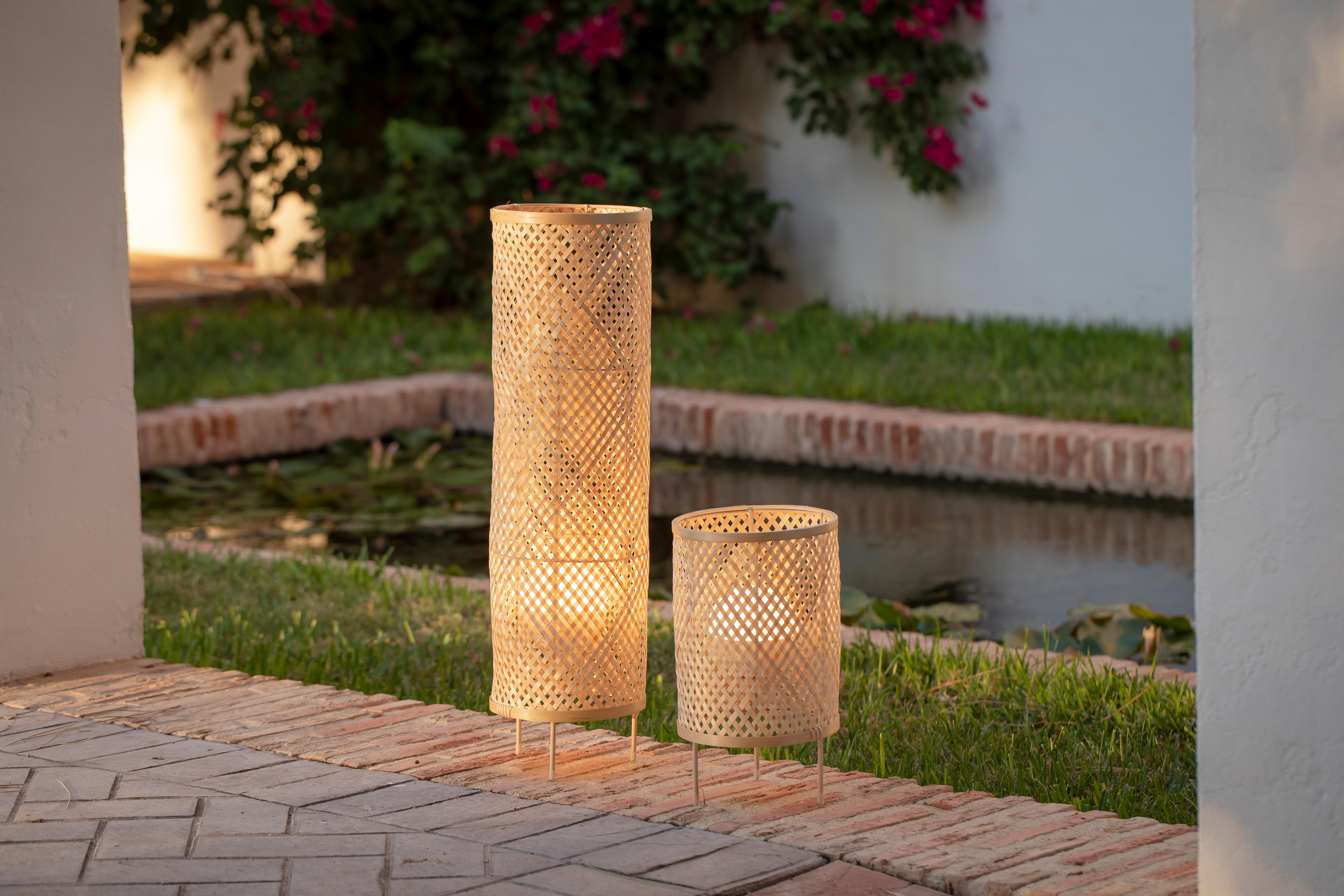 Candeeiro de pé exterior USB Aspem 900lm 70CM castanho Inspire - 18