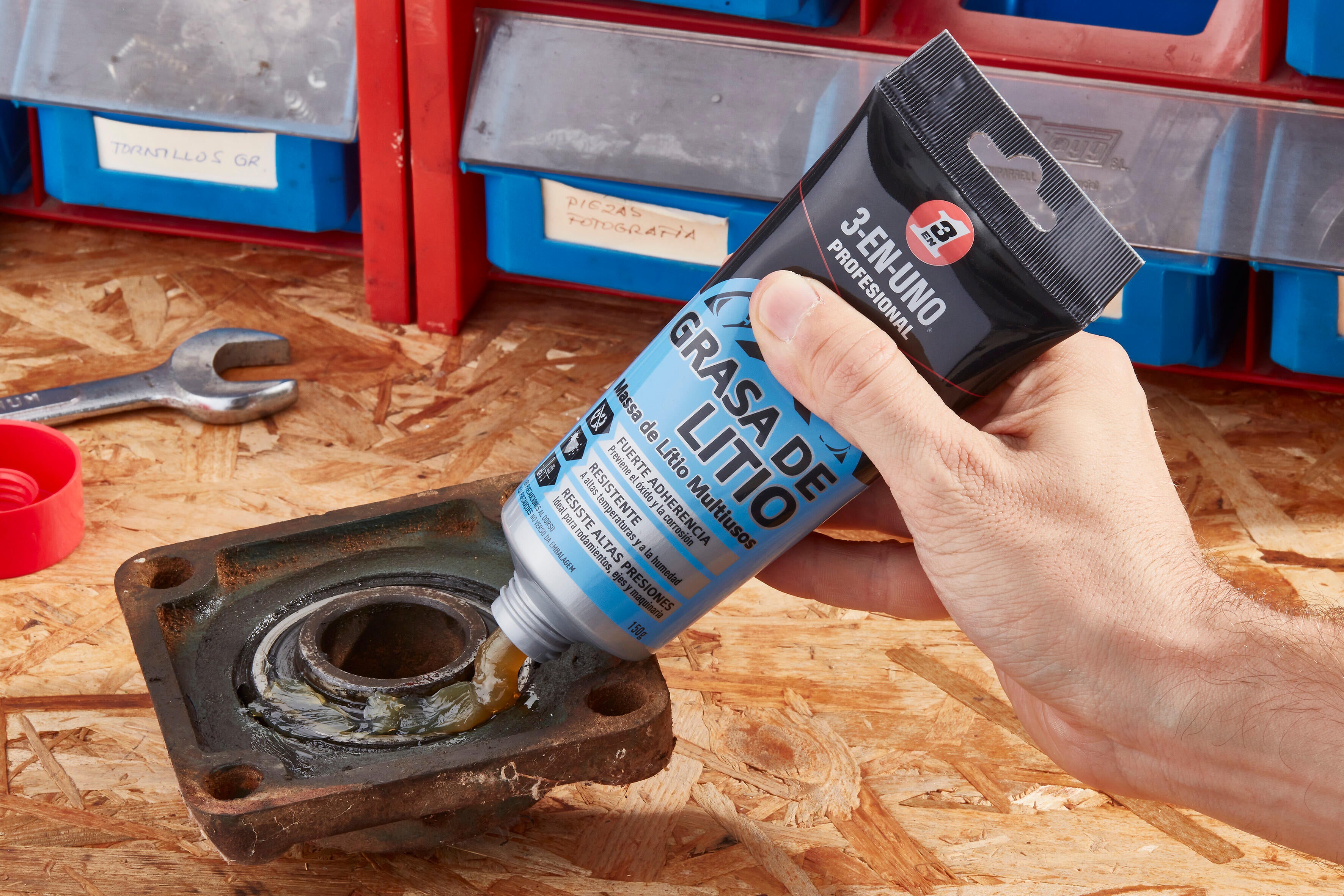 3 EN UNO Grasa de litio tubo 150 ml - 5