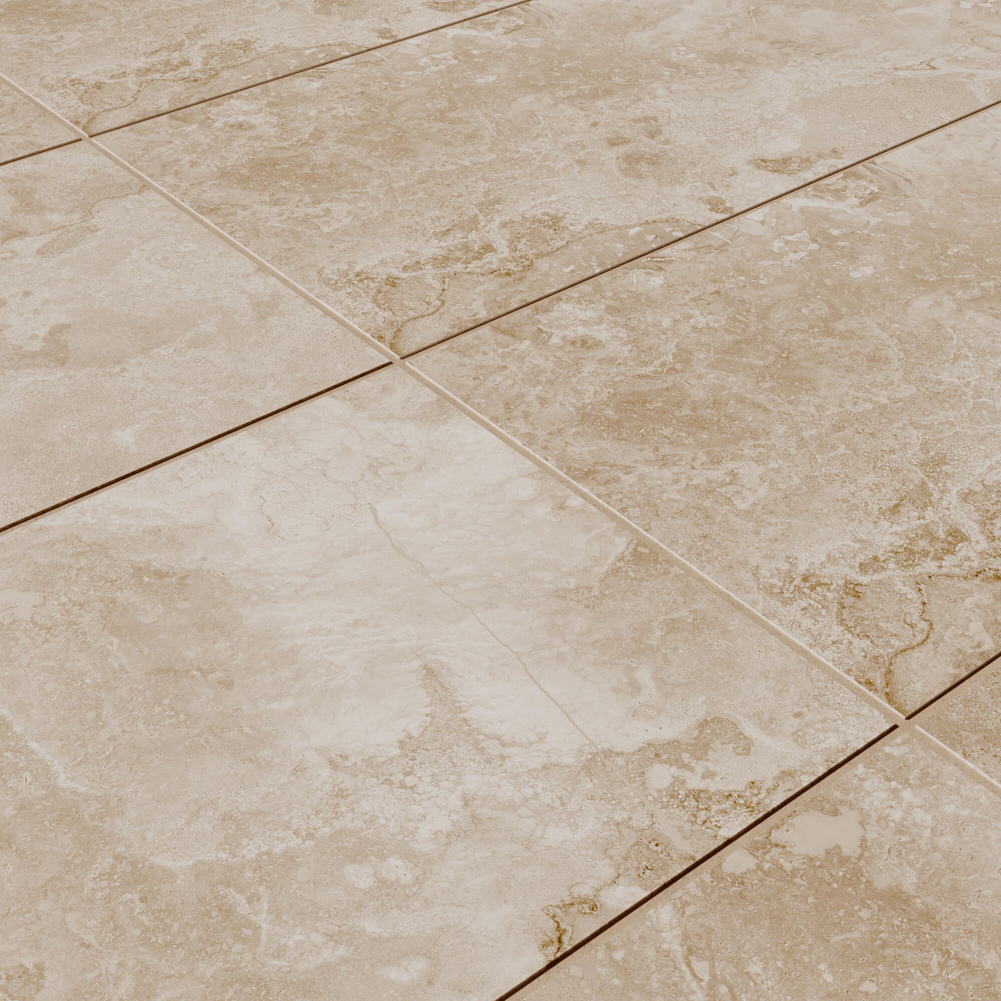 Carrelage sol extérieur effet pierre beige Lakos l.30 x L.60 cm x Ep.8.7 mm ARTE - 3
