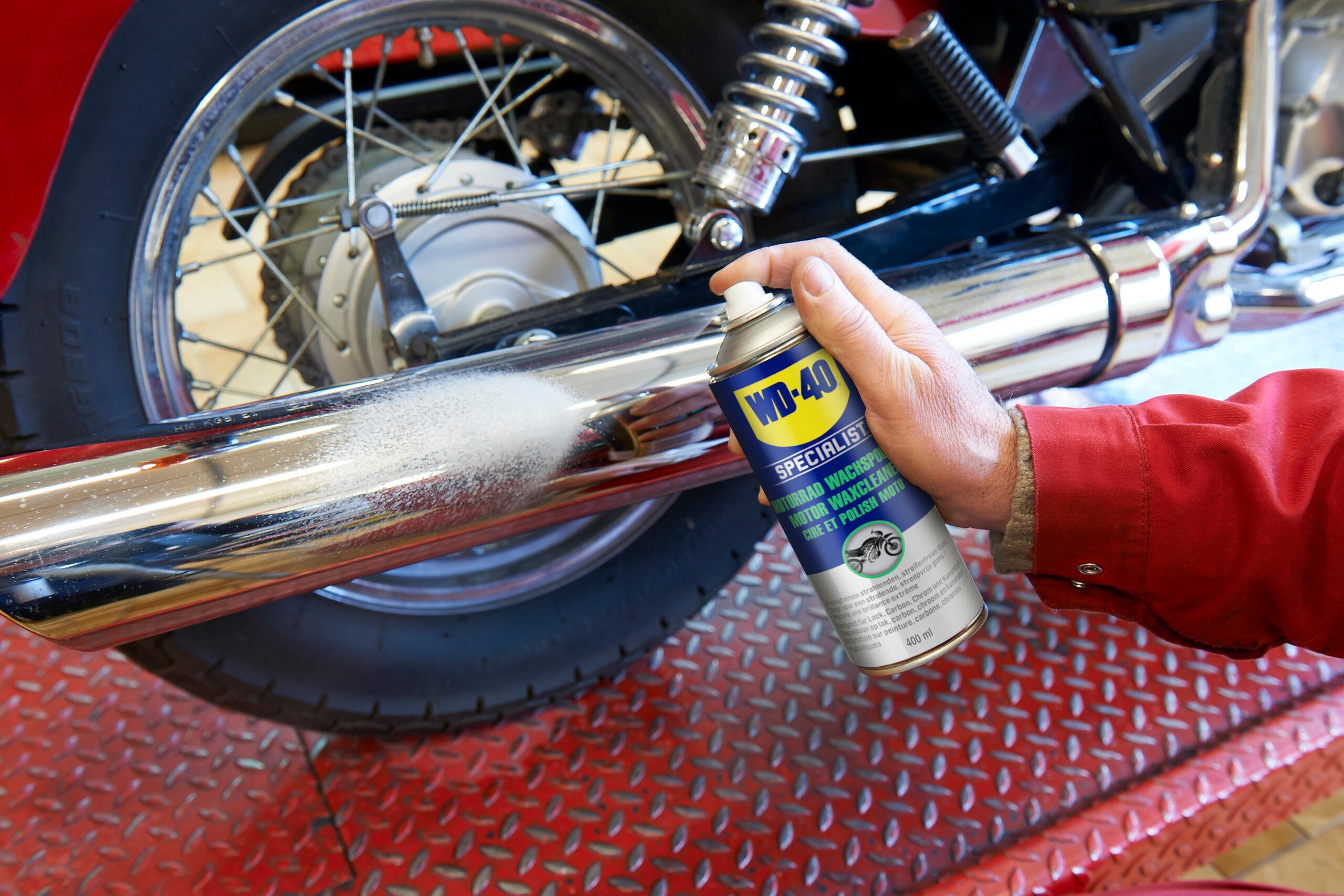 Cera e polimento WD-40 MOTORBIKE - 6