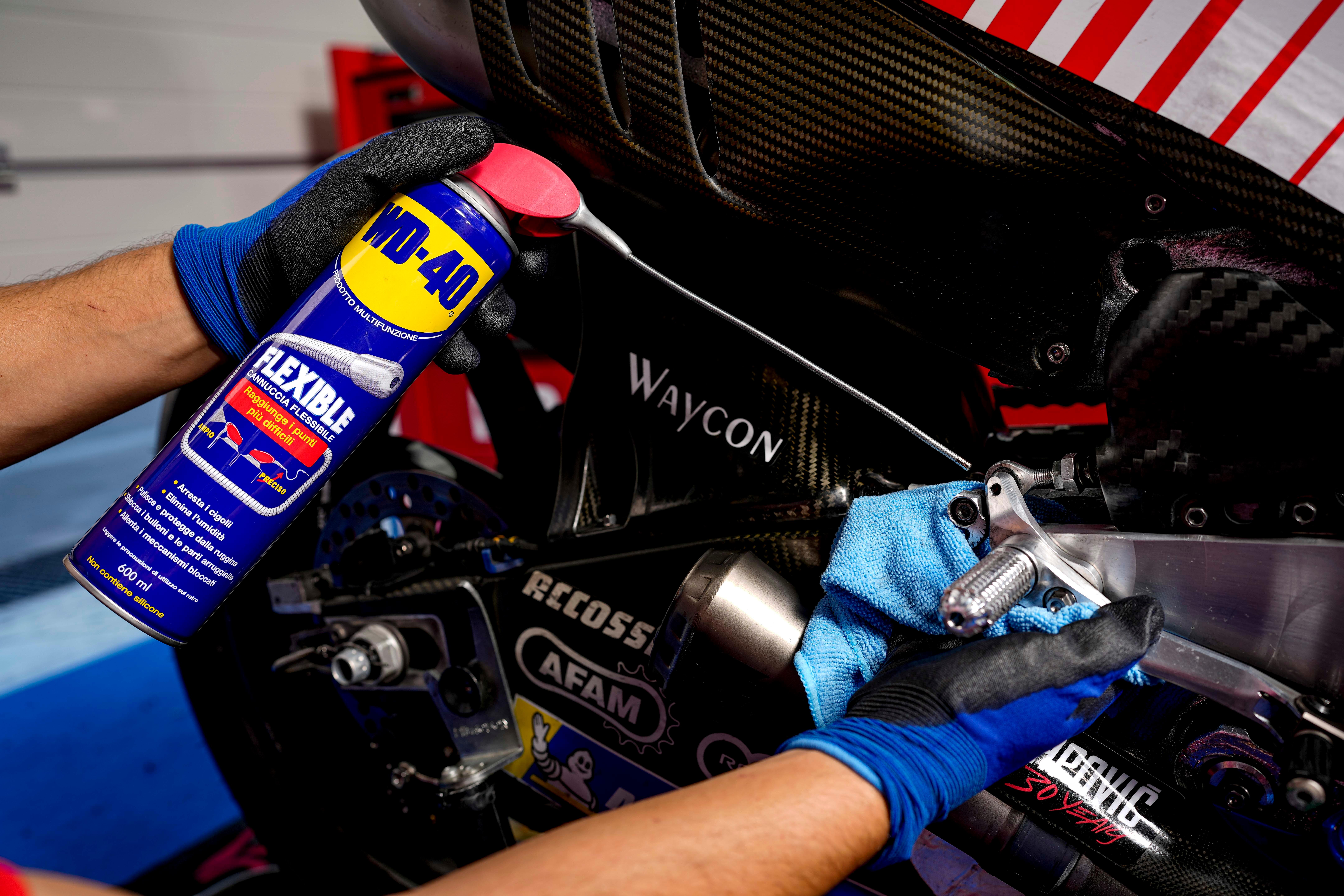 Lubrificante wd-40 multiusos flexível 400ml - 3