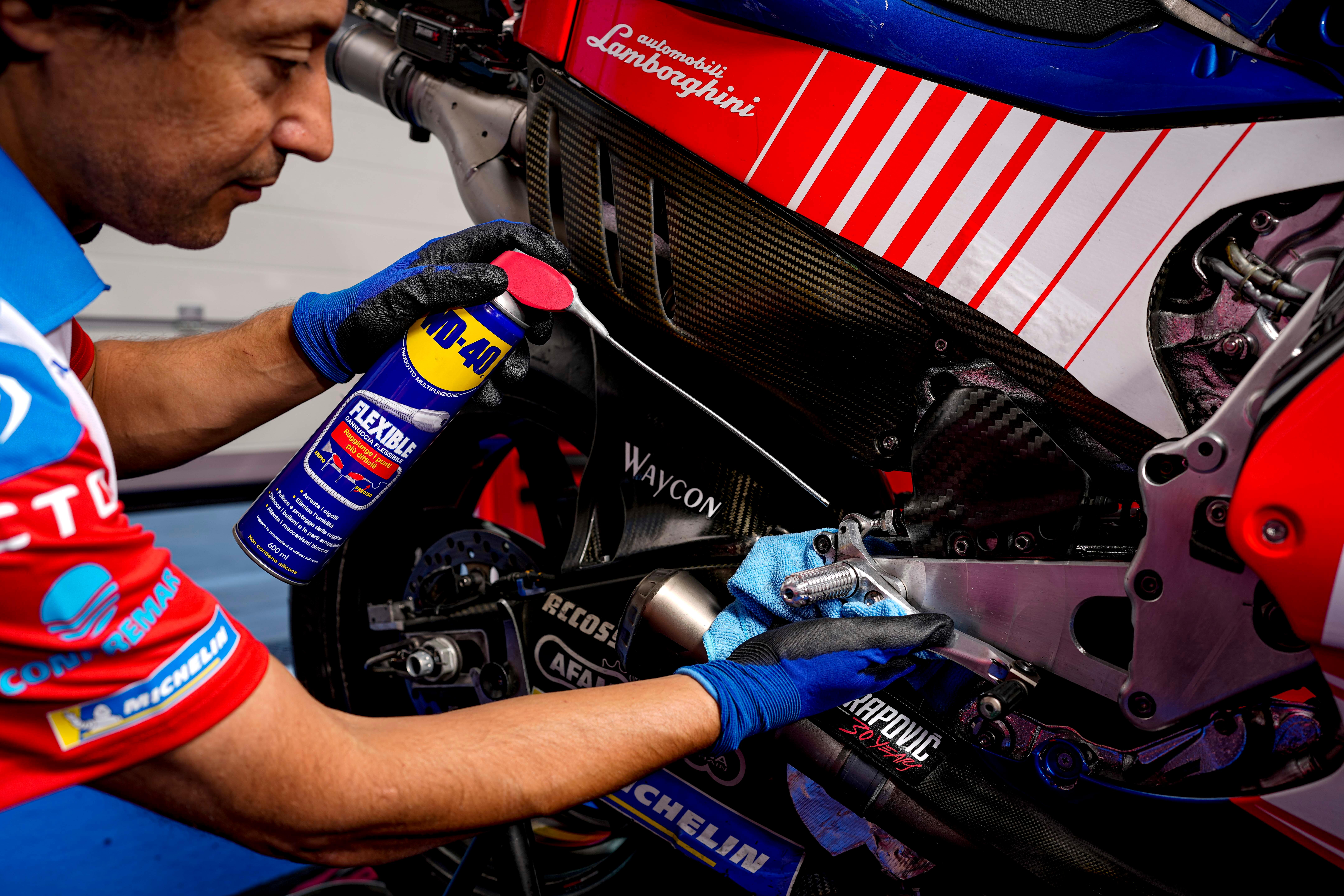Lubrificante wd-40 multiusos flexível 400ml - 4