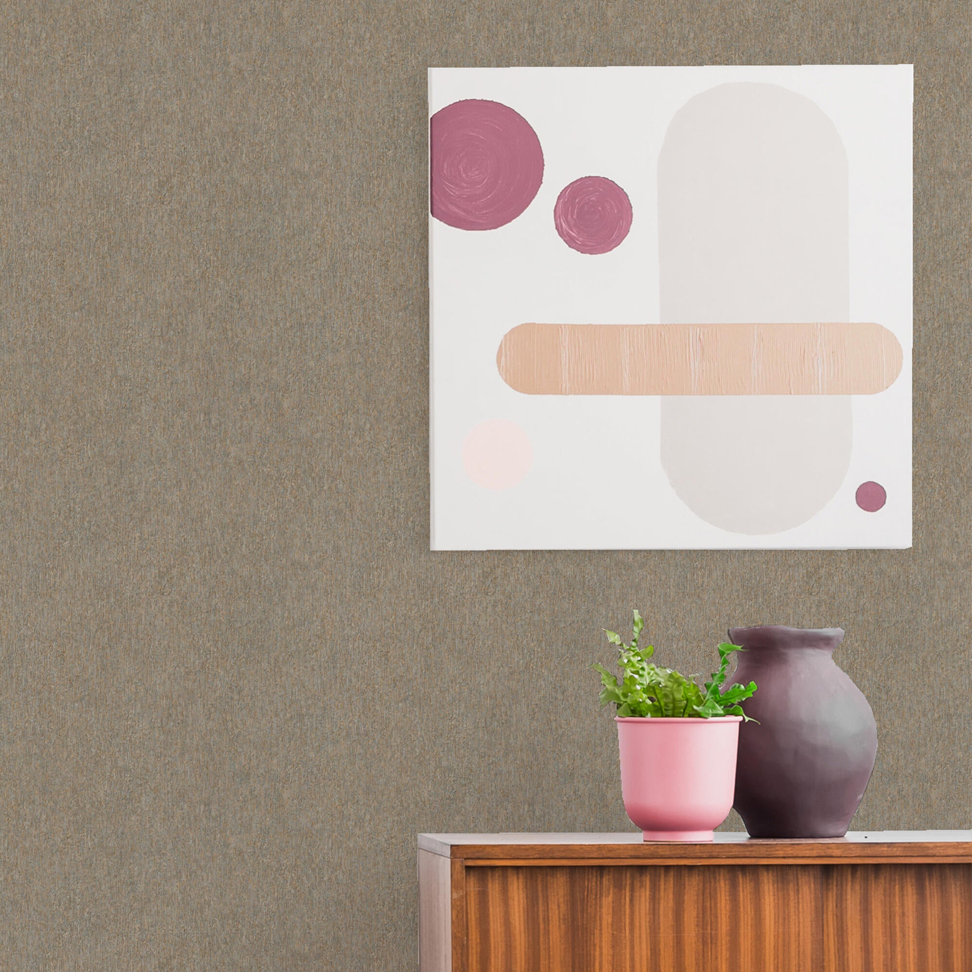 Papel pintado vinilo estructura beige