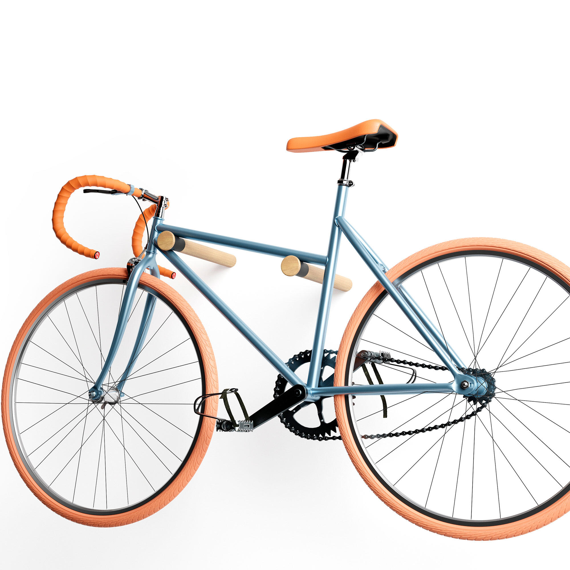 Support à vélo à fixer REI 1 vélo, H.5.2 x l.5.2 x P.39 cm - 12