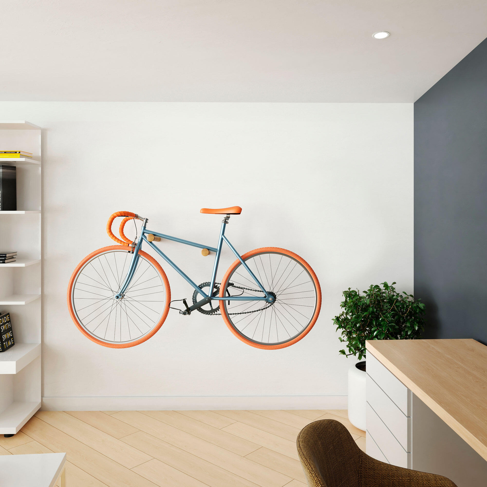 Support à vélo à fixer REI 1 vélo, H.5.2 x l.5.2 x P.39 cm - 11