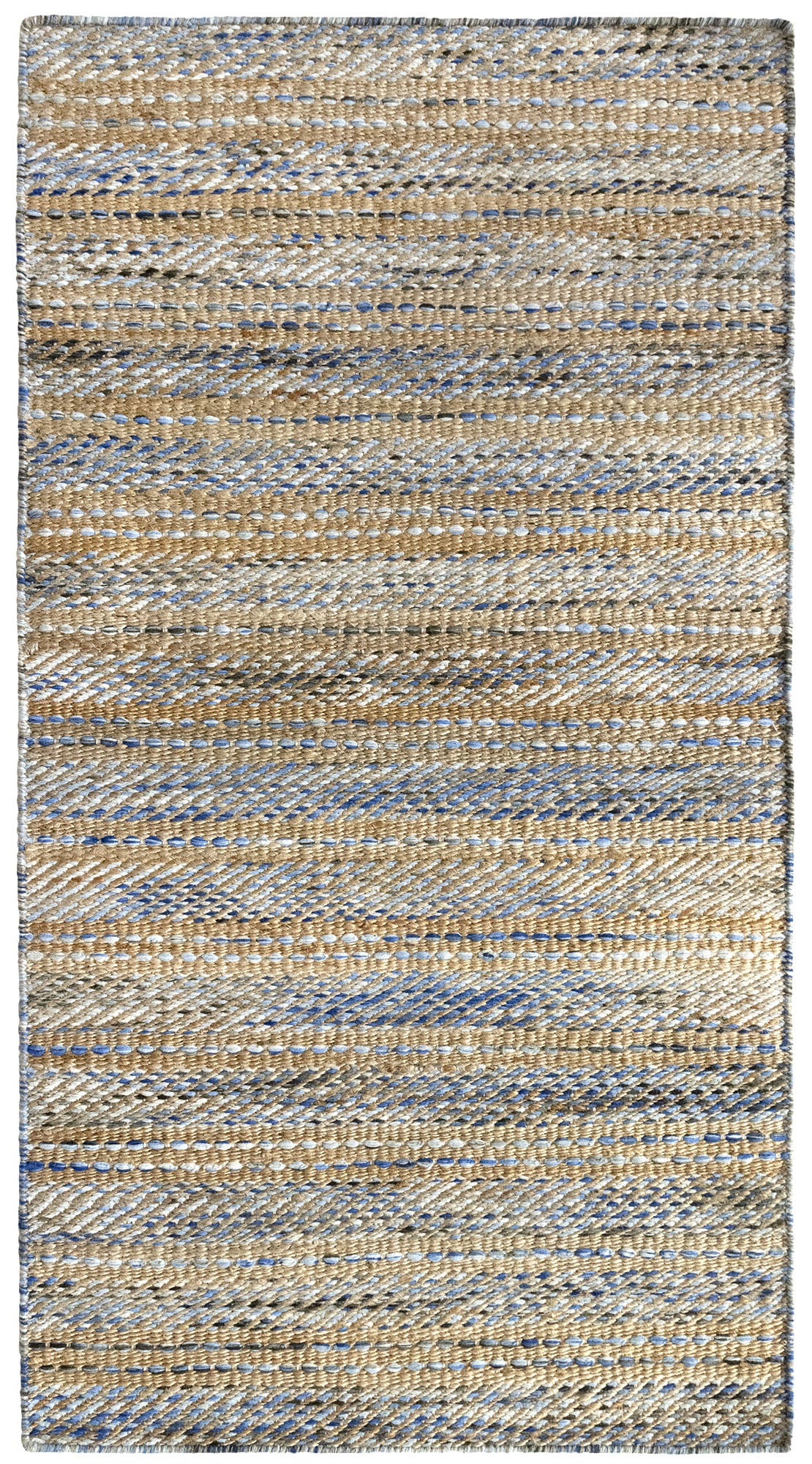 Alfombra pie de cama yute olivia gris 80x150cm