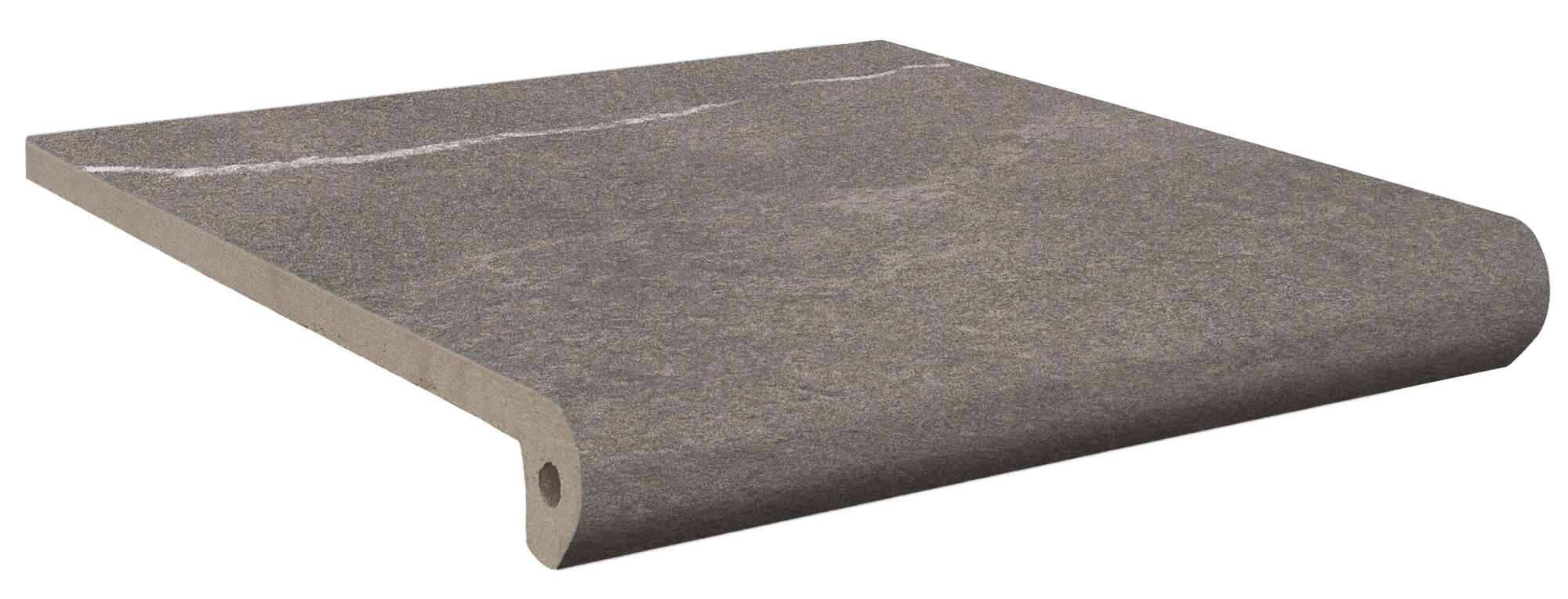 Baldosas para peldaños de escalera cemento albaroc de 33x33cm negro
