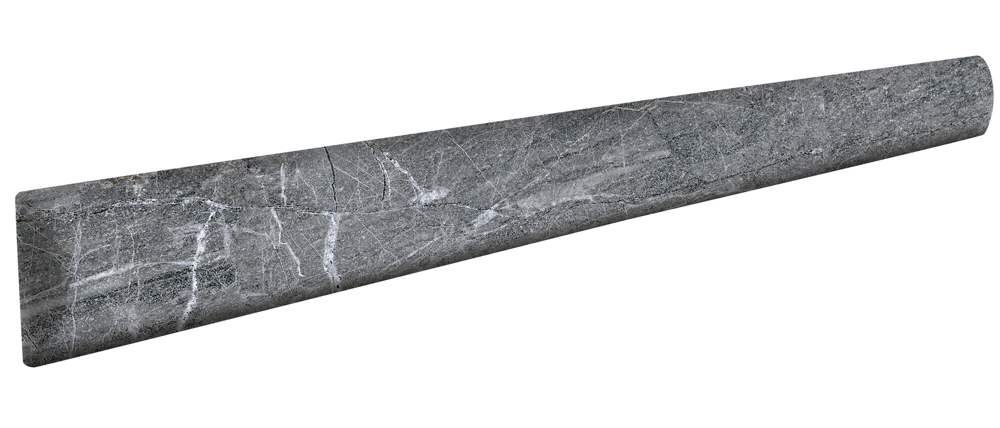 Baldosas para peldaños de escalera cerámica imperial de 33x3cm gris / plata