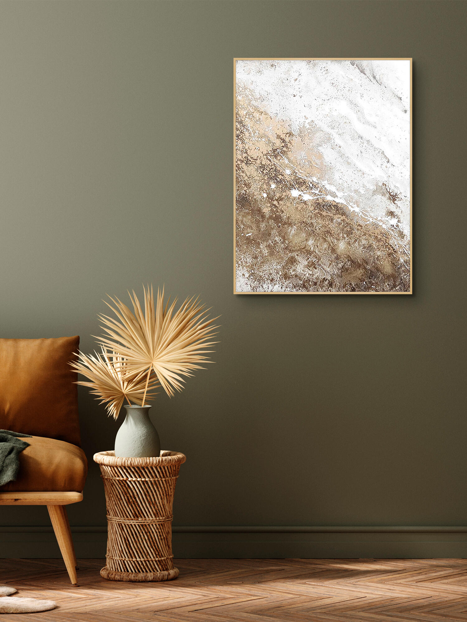 Cuadro original cotton abstracto 62 cm x 82 cm