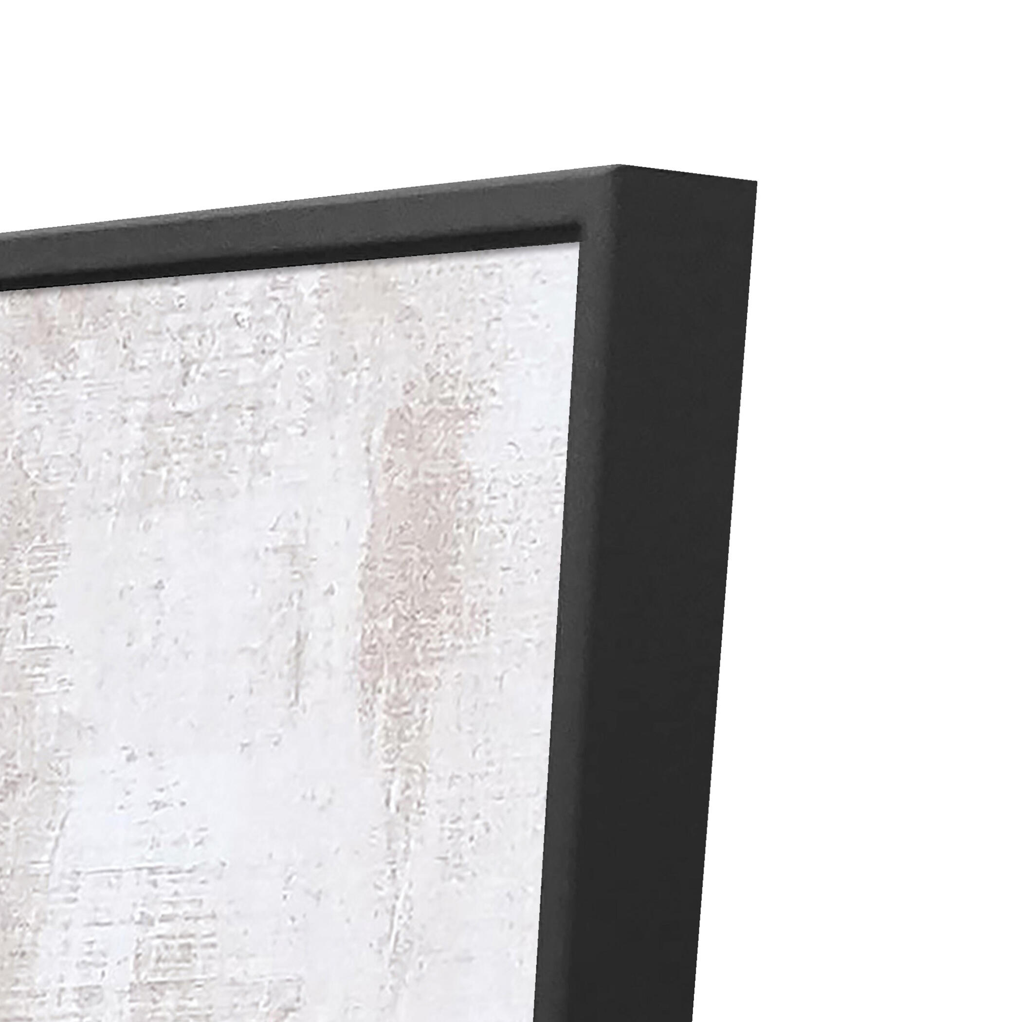 Cuadro Deco line Hojas negras  50 cm x 70 cm - 3