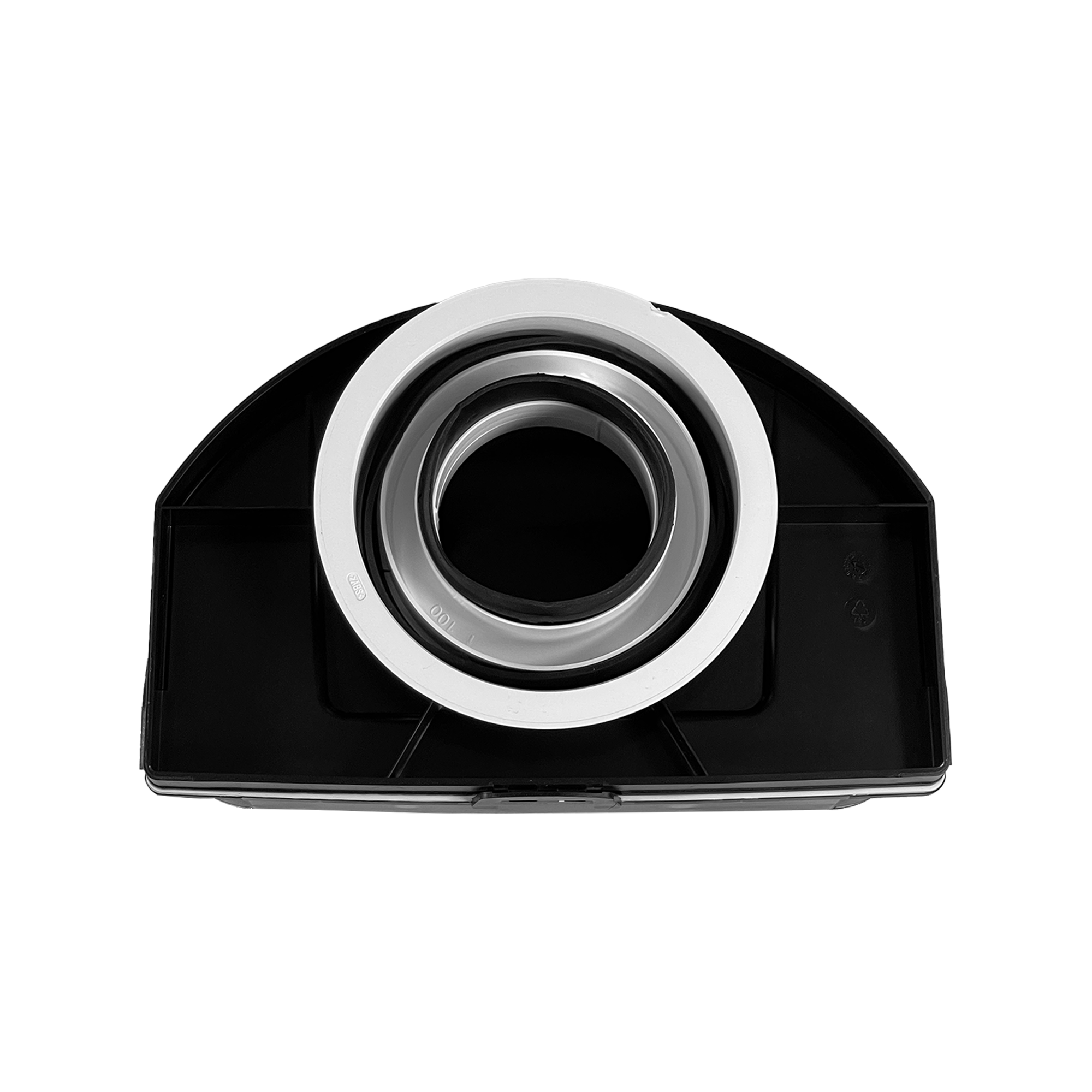 Adaptateur pour connection de bouche pvc S&P, Diam.125/80/100/125 mm Abm 50 - 5