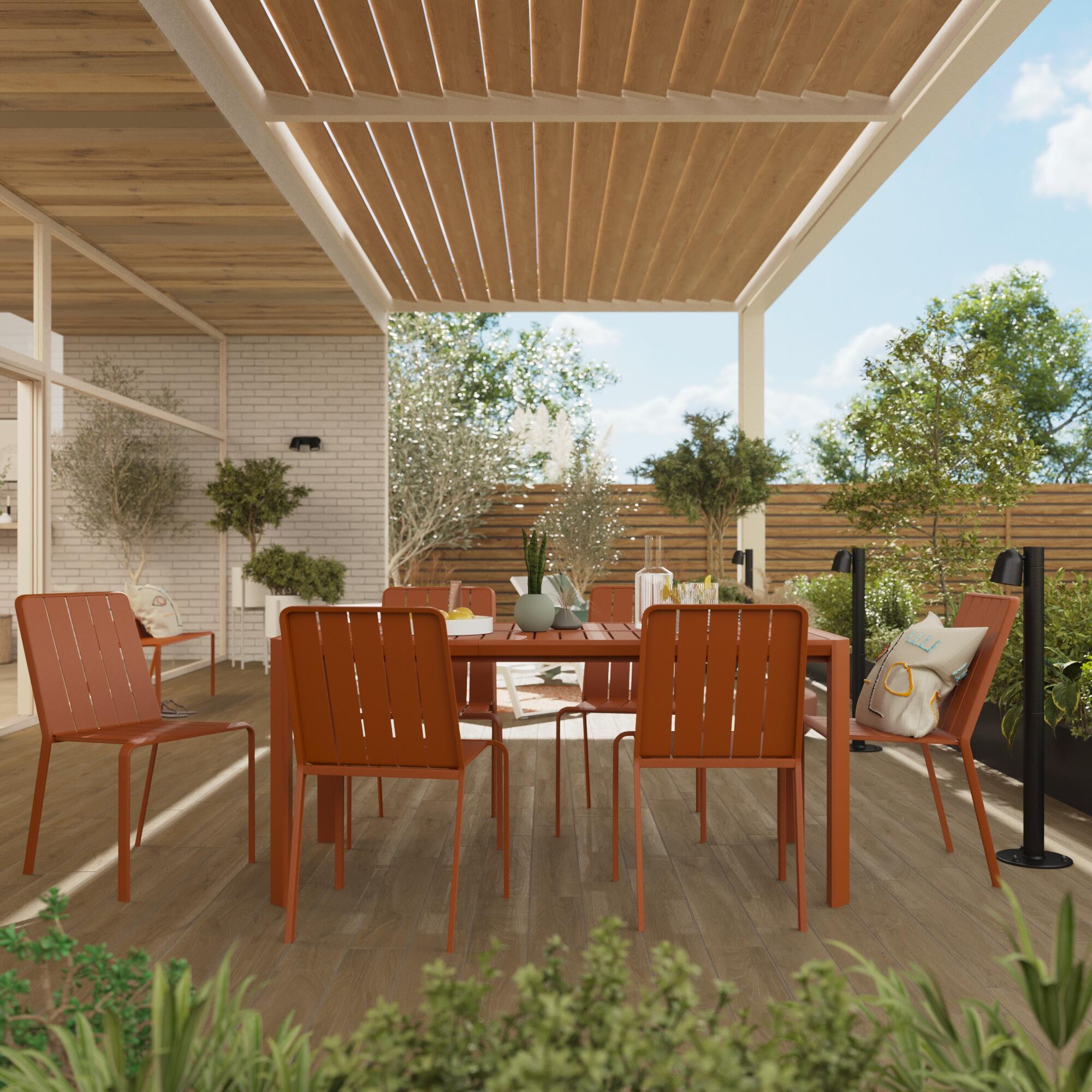 cadeira de mesa-idaho-material-alu-laranja - 3